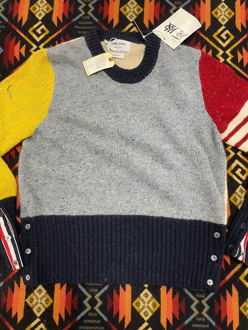 Thom Browne Thom Browne size2 Knitted cardigan Size US M / EU 48-50 / 2 - 3 Thumbnail