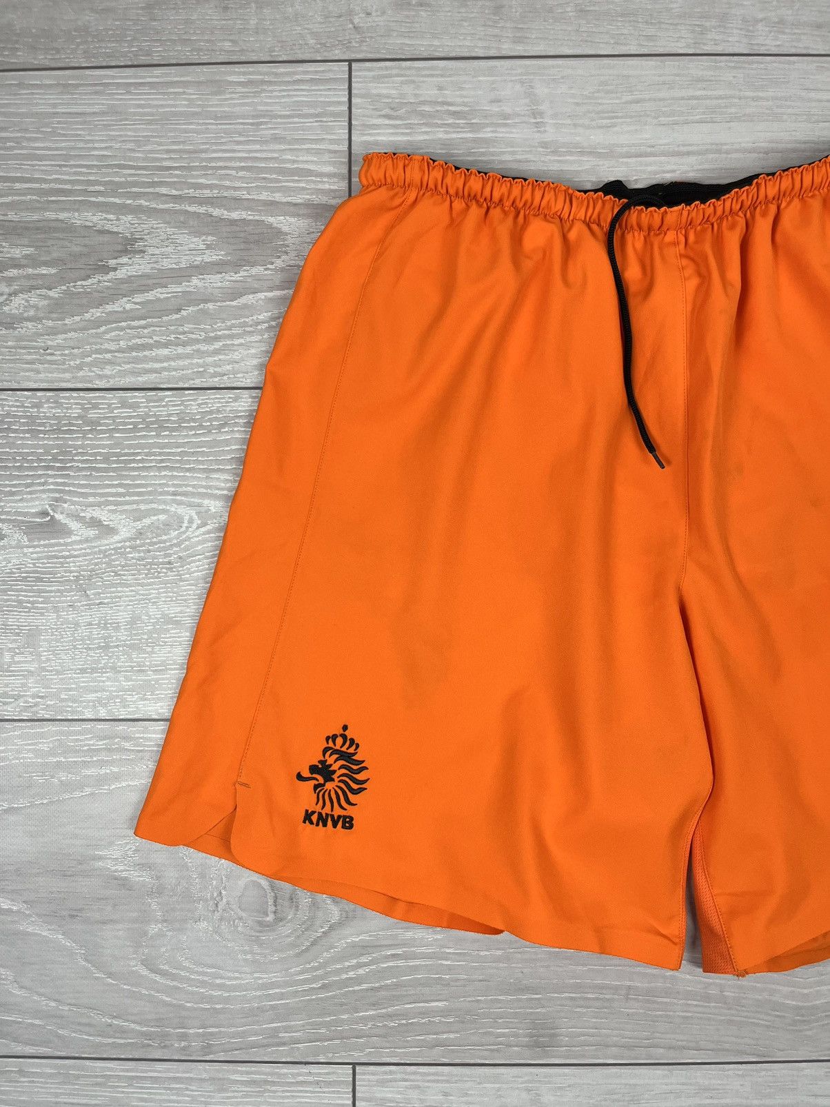 Nike Nike Netherlands Vintage 00s #7 Soccer Player Issue Shorts Size US 36 / EU 52 - 3 Thumbnail