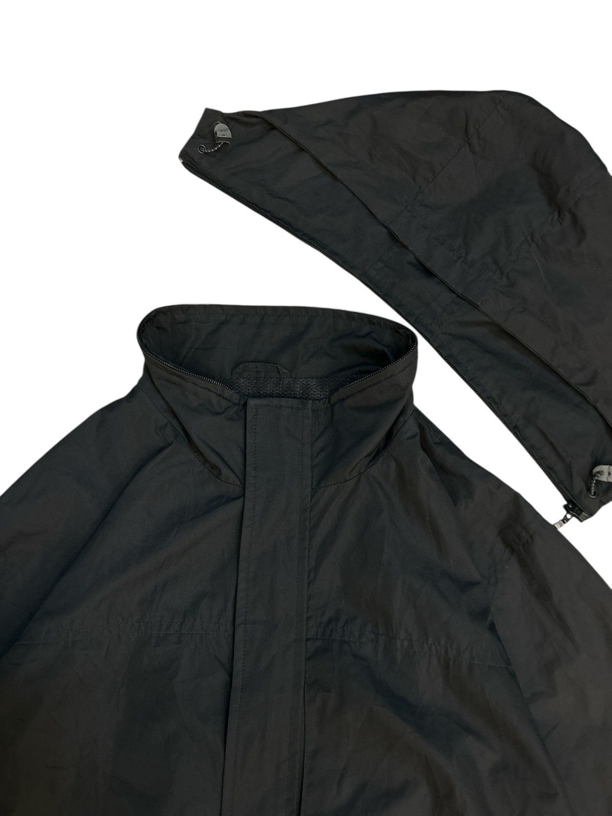 Stussy Vintage Stussy Black Technical Shell Jacket Hood Winbreaker Size US L / EU 52-54 / 3 - 5 Thumbnail
