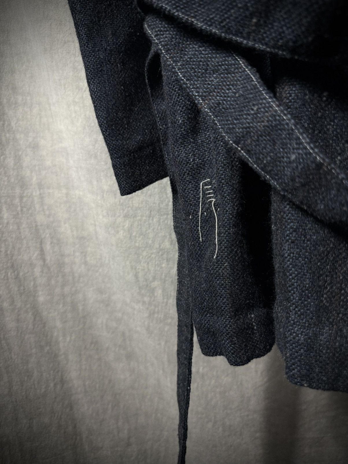 Taichi Murakami Taichi Murakami Hand-Stitched Belted Coat Size US S / EU 44-46 / 1 - 7 Thumbnail