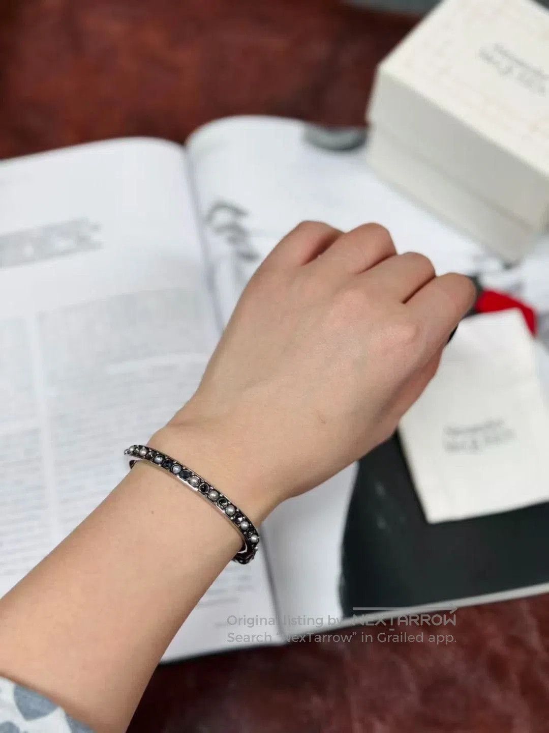 Alexander McQueen Alexander McQueen Classic Skull Bracelet. Size ONE SIZE - 3 Thumbnail