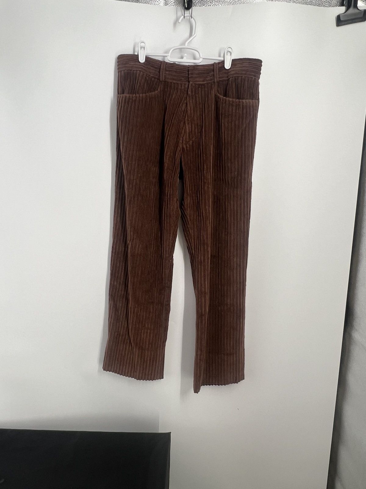 Designer × Maison Margiela Maison Margiela Brown Corduroy Cropped Pants Size US 32 / EU 48 - 1 Thumbnail