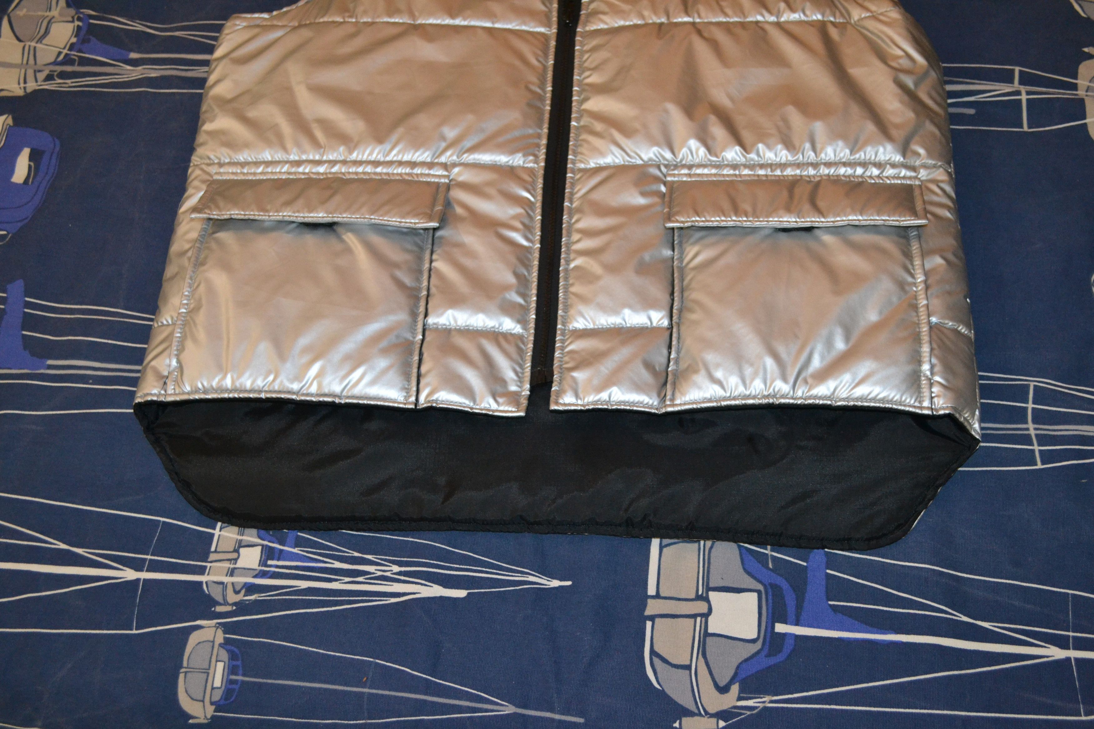 Other Vintage 90s Suzuki Outboards Silver Vest / Rare Y2K Size US L / EU 52-54 / 3 - 9 Thumbnail