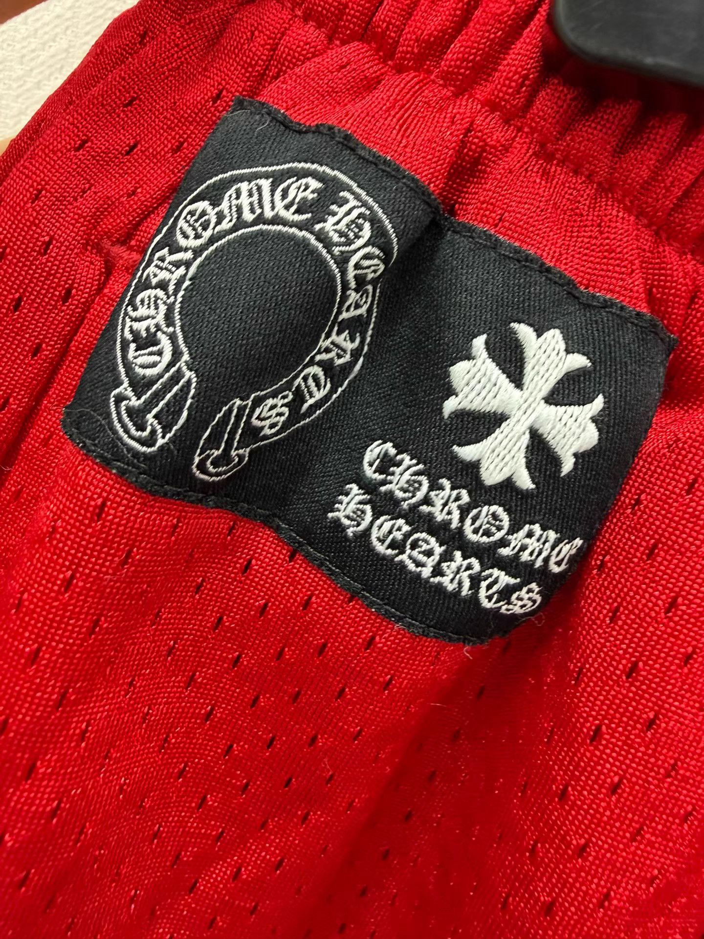 Chrome Hearts Chrome Hearts Mattyboy Red Mesh Hockey Shorts Size US 34 / EU 50 - 3 Thumbnail