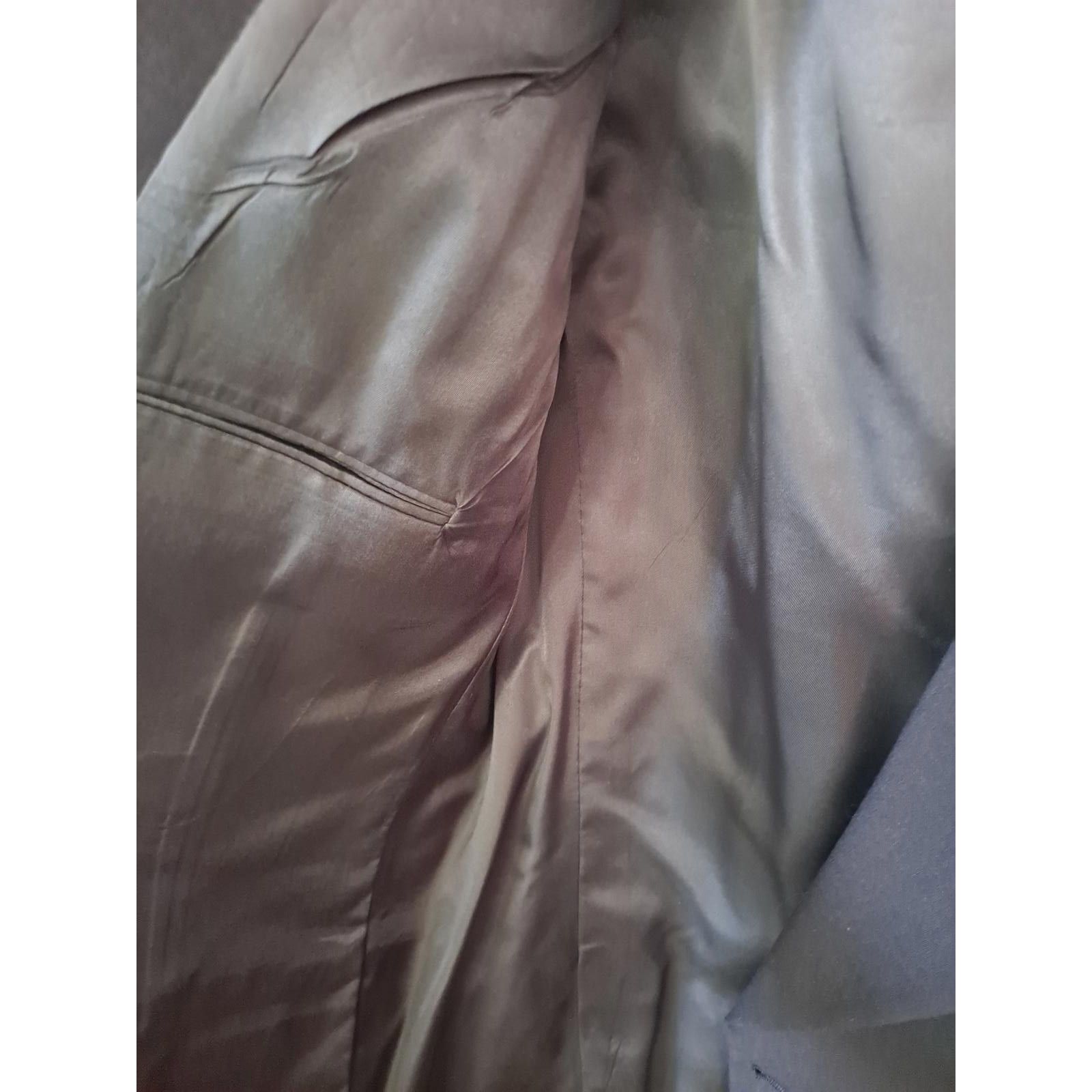 Pierre Cardin Pierre Cardin Blue with Bronze Buttons Double Breasted Blaze Size 42R - 5 Thumbnail