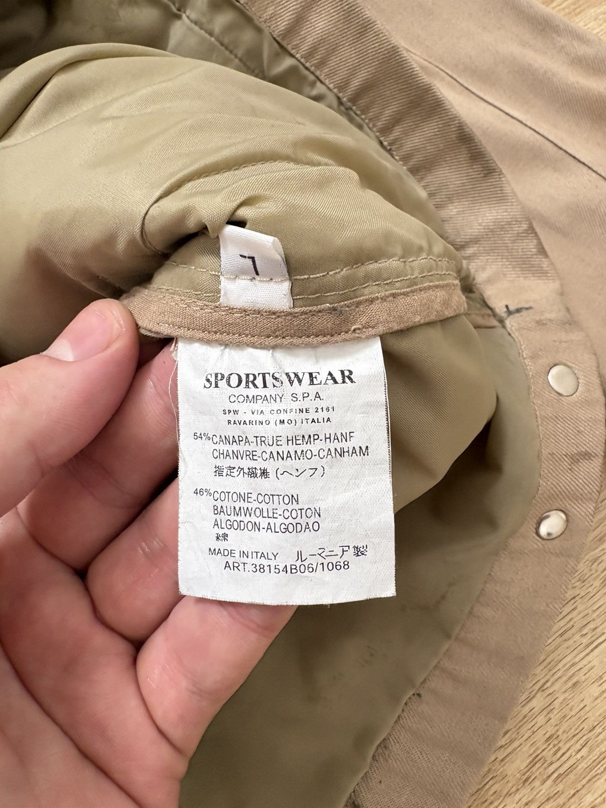 Stone Island Vintage Stone Island Multi Pockets Velcro Jacket Size US L / EU 52-54 / 3 - 7 Thumbnail