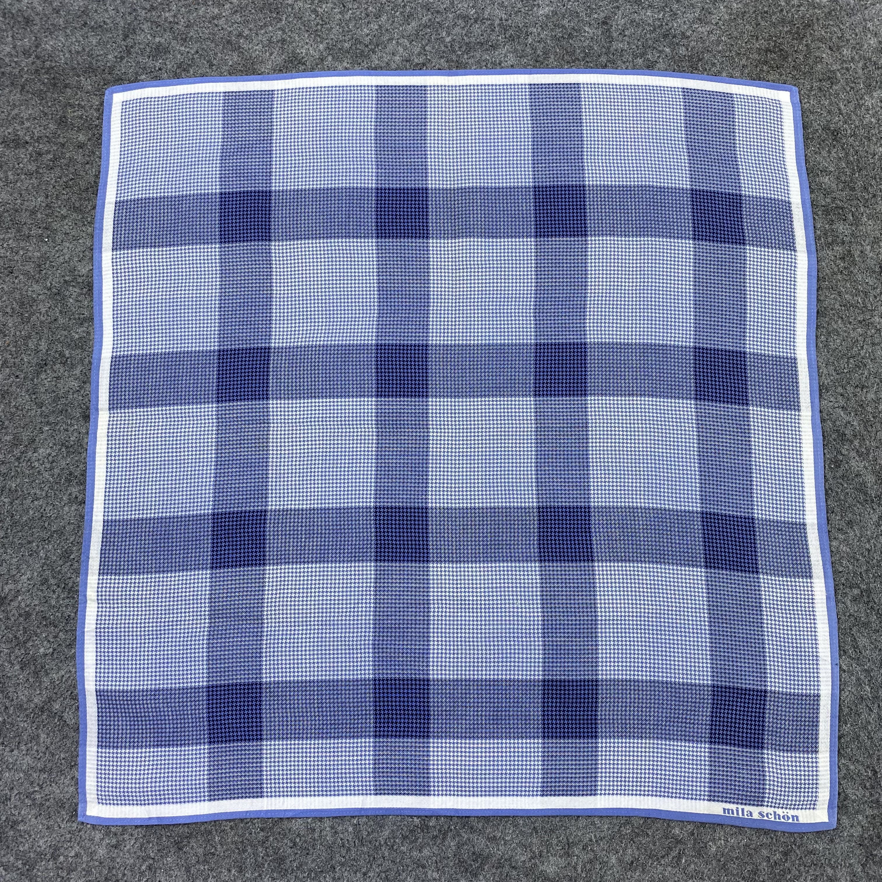 Mila Schon Mila Schon Handkerchief Neckerchief Bandana-B1903 Size ONE SIZE - 3 Thumbnail