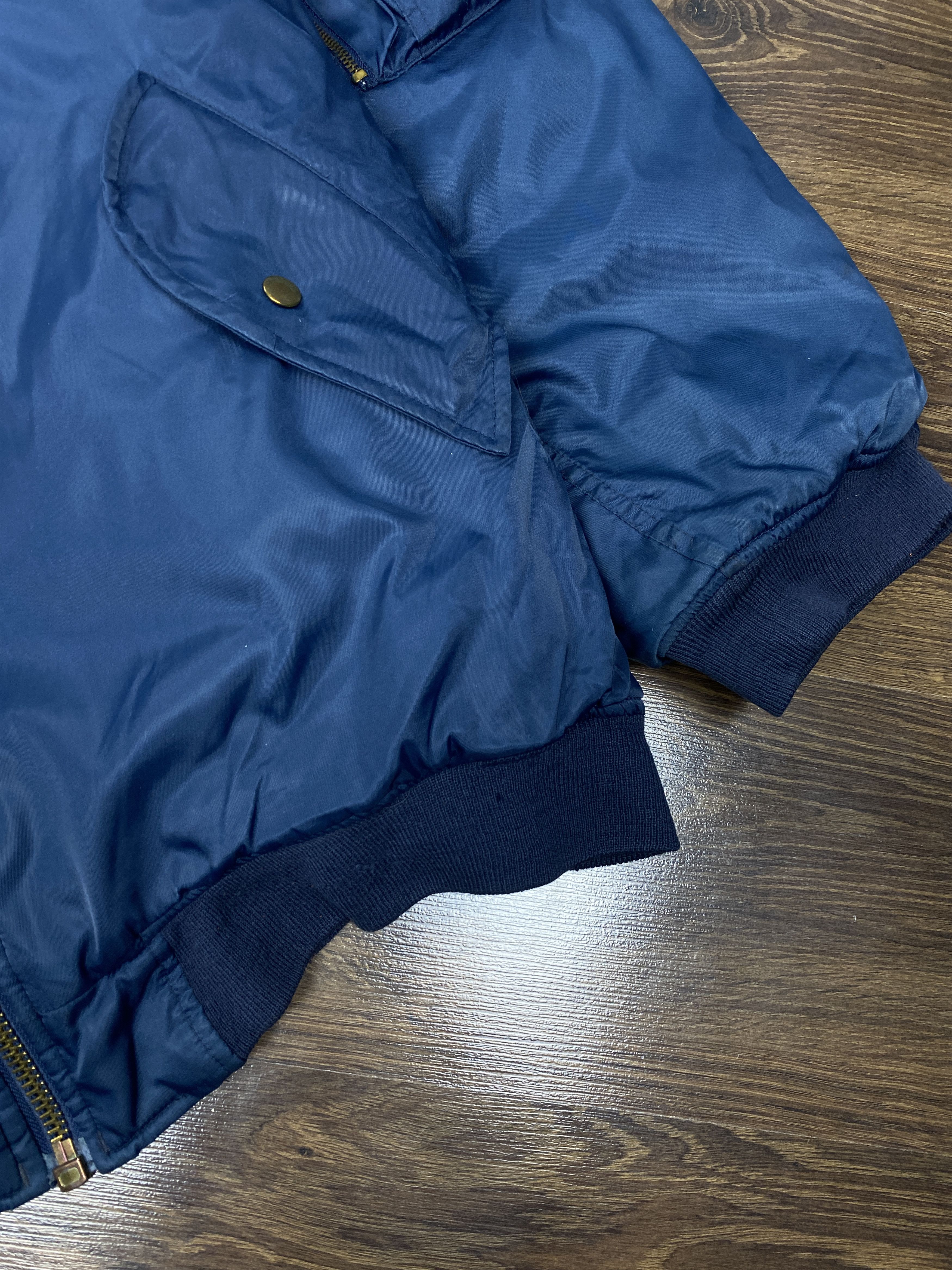 Vintage Result Vintage MA-1 USAF reversible bomber jacket Size US XXL / EU 58 / 5 - 4 Thumbnail