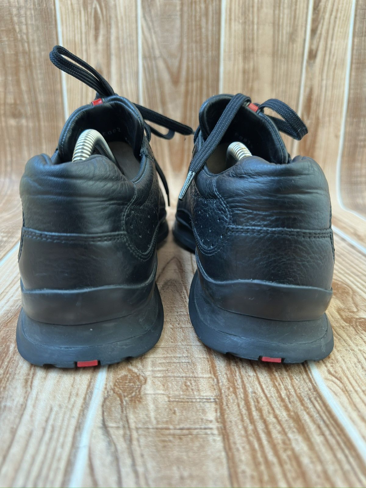Prada Vintage Prada Sport Allacciata Regata Gym Nero Sneakers. Size US 7.5 / EU 40-41 - 12 Thumbnail