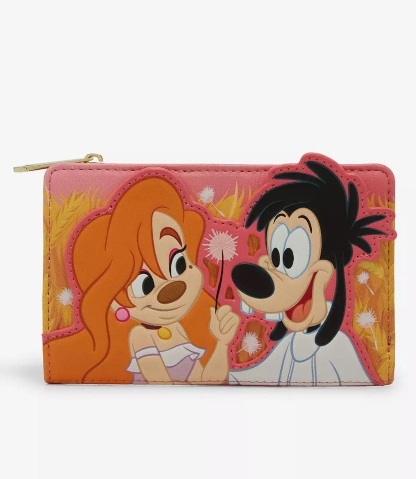 Loungefly A Goofy Movie Max/Roxanne Dandelion Zip Wallet