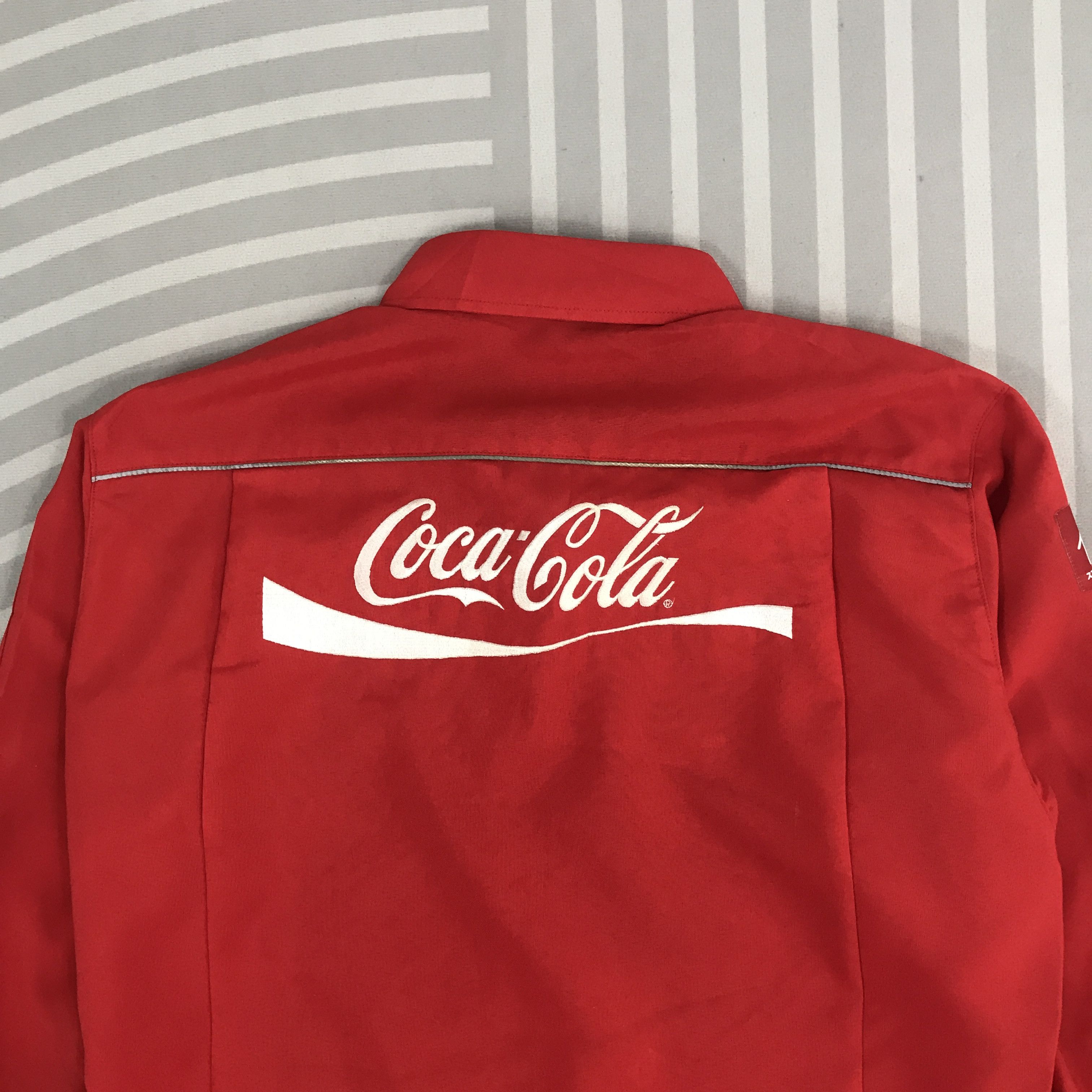Coca Cola × Vintage Vintage 90s Coca Cola Long Sleeve button upShirt Size US L / EU 52-54 / 3 - 4 Thumbnail
