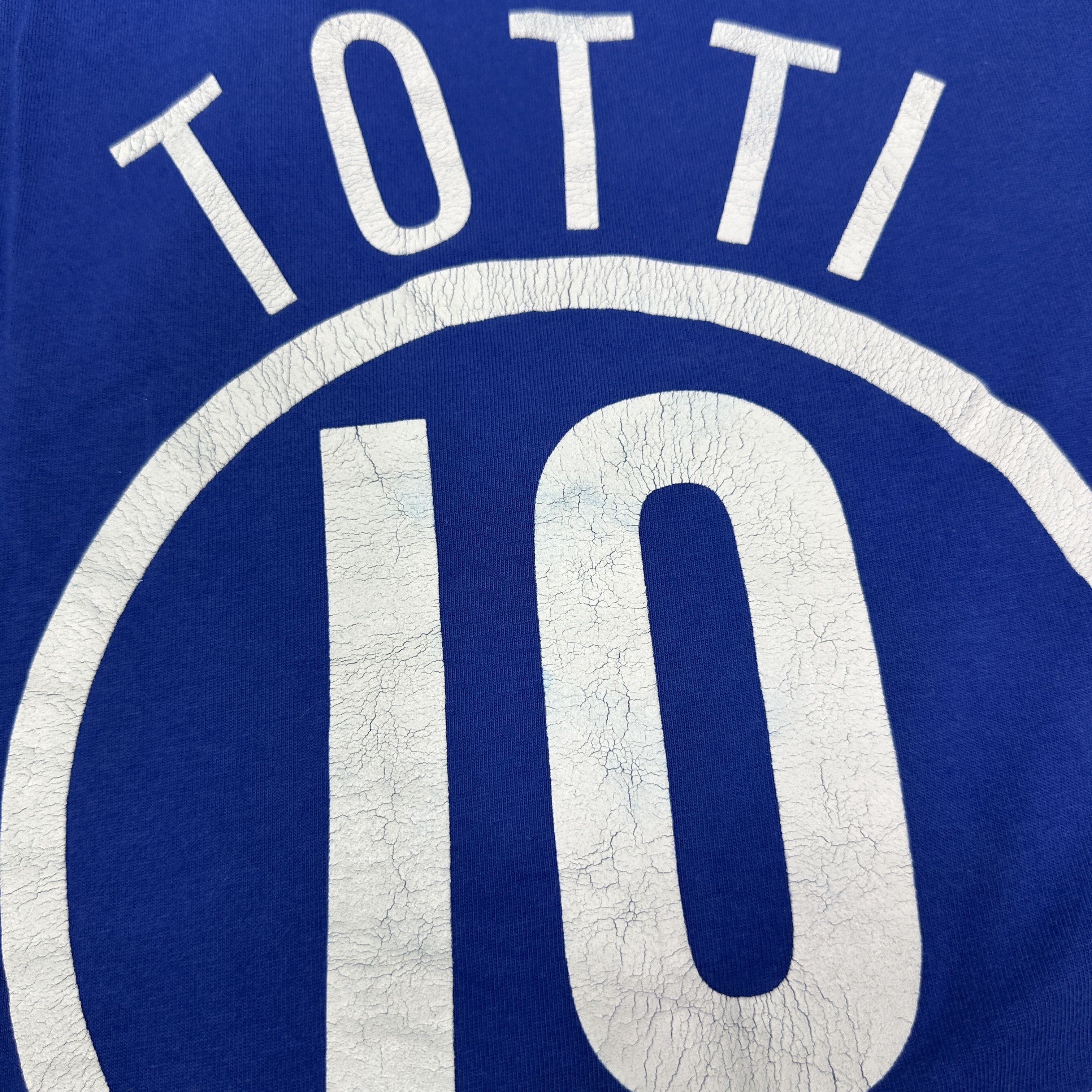 Nike Vintage Streetwear Sporty Nike Italia Totti T-shirt 00s Size US M / EU 48-50 / 2 - 6 Thumbnail