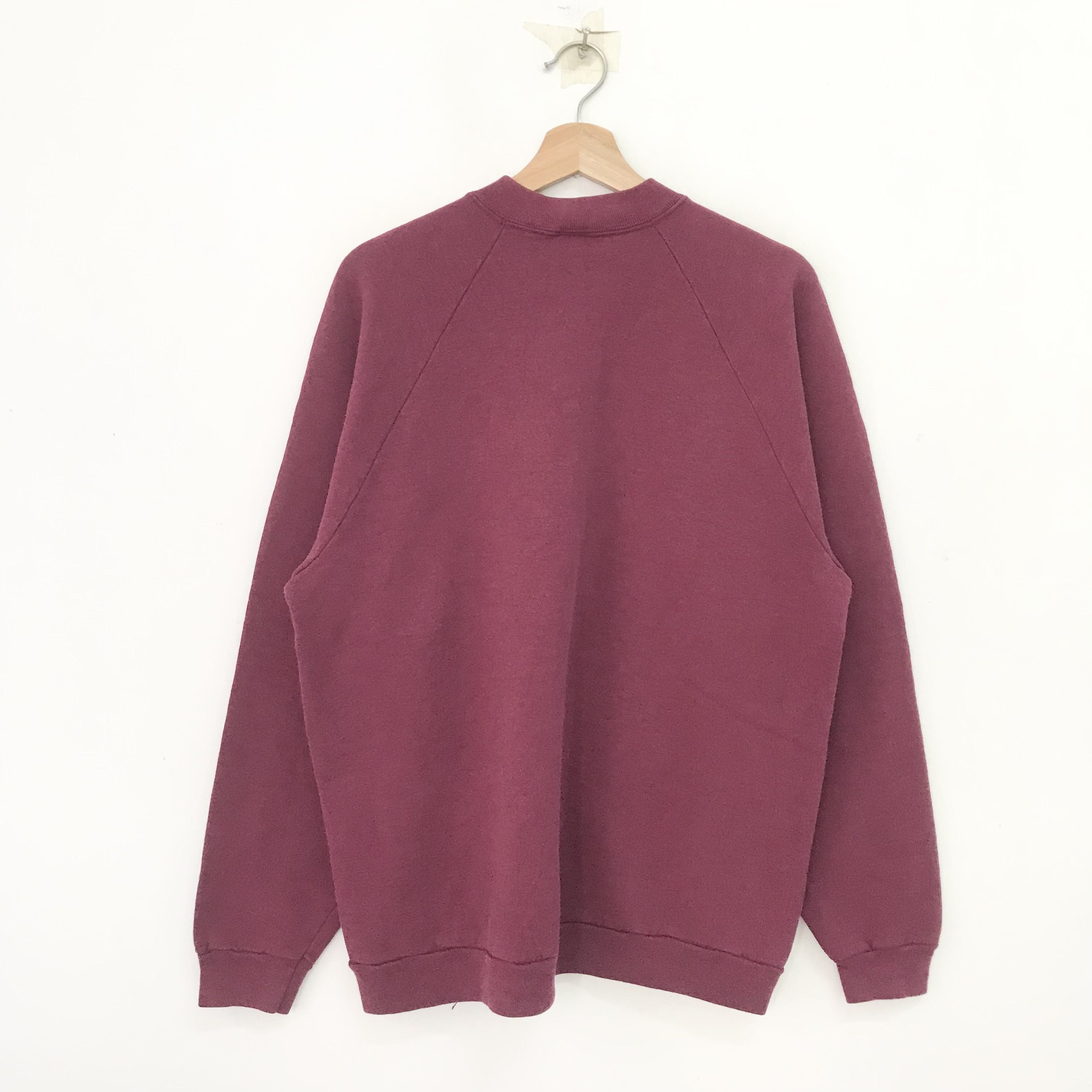 Wax London Vintage London Maroon Sweatshirt Large London - 550 Size US L / EU 52-54 / 3 - 2 Thumbnail
