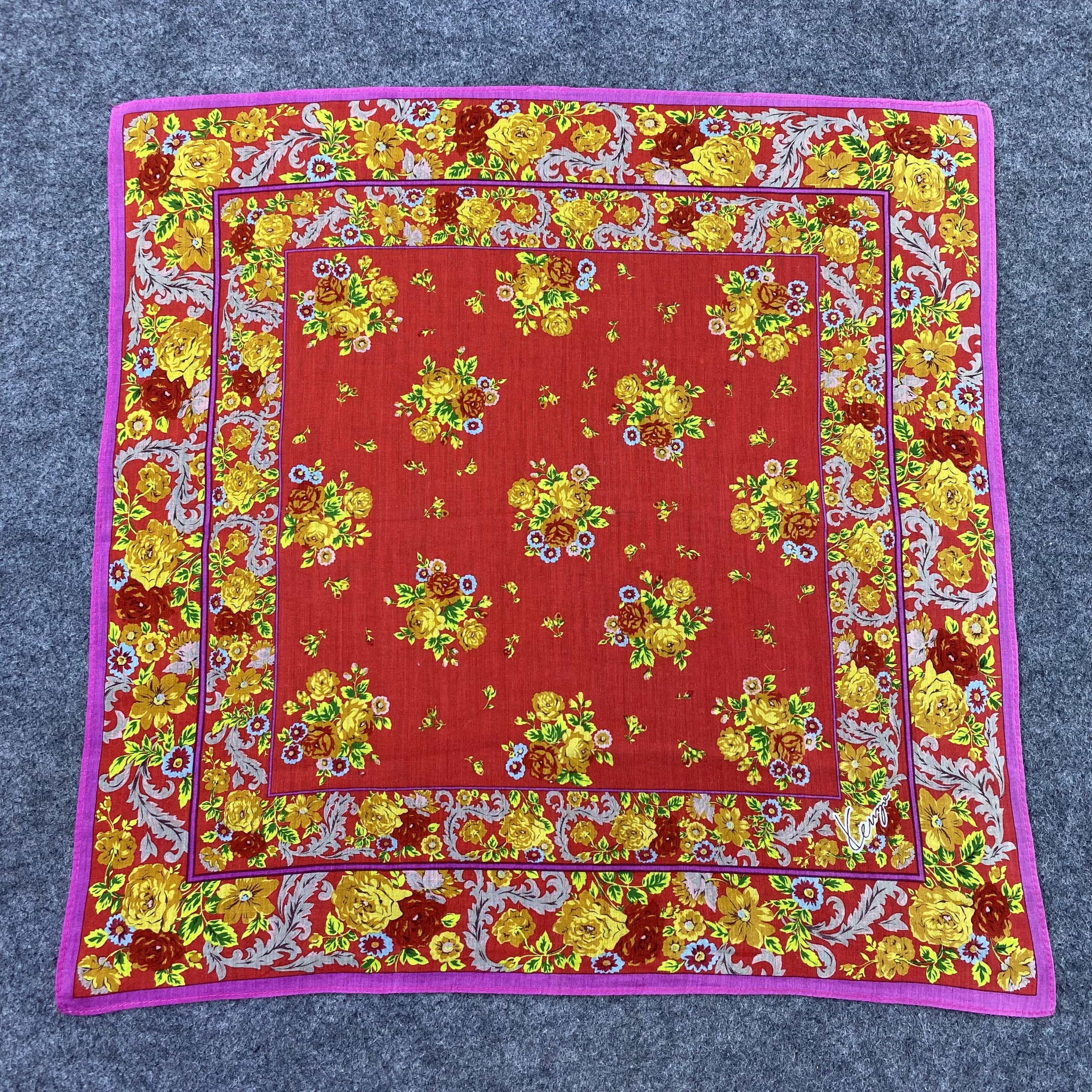 Kenzo Kenzo Handkerchief / Bandana / Neckerchief-B818 Size ONE SIZE - 3 Thumbnail