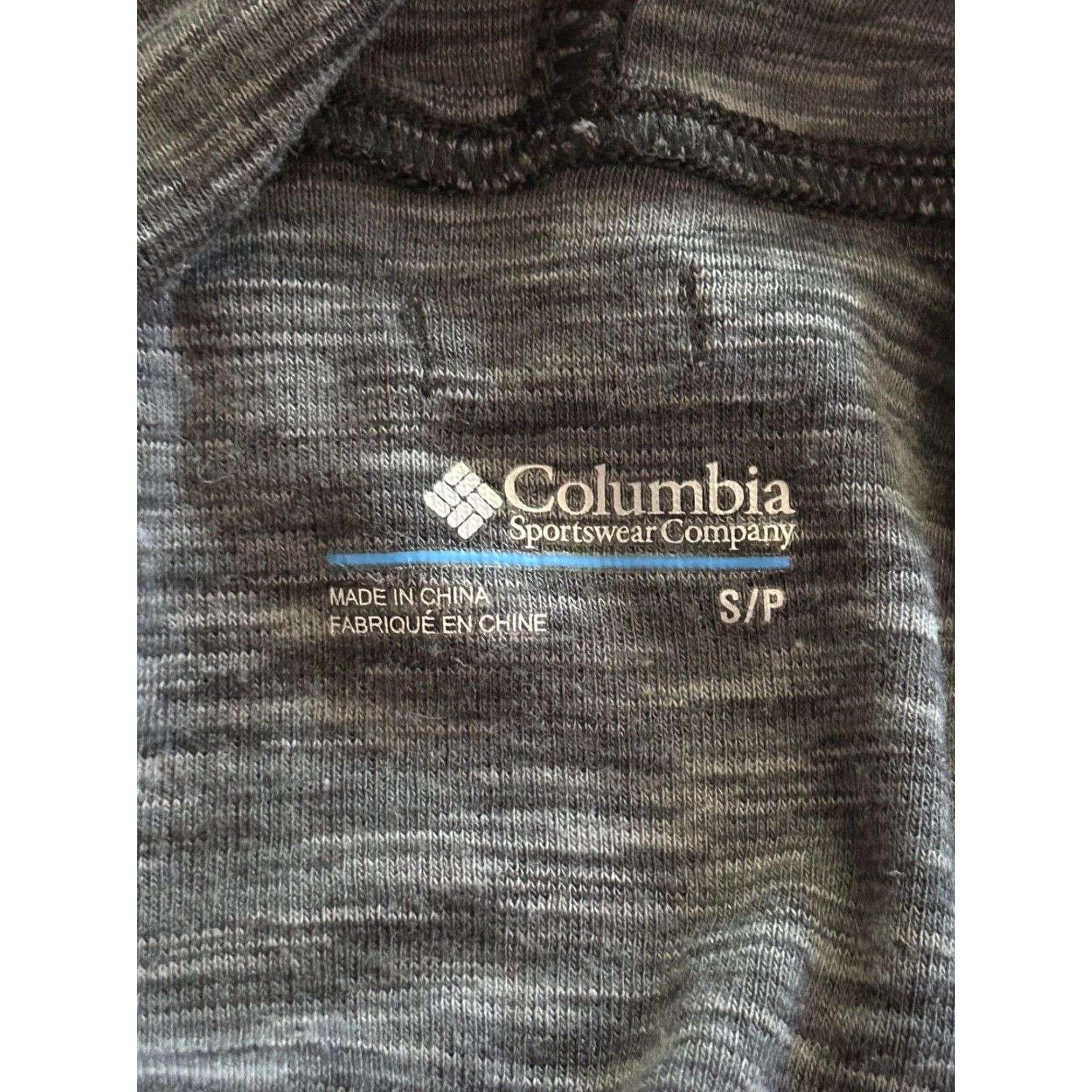 Vintage Columbia Hoodie Women's Lightweight Full Zip Size Small Gray Logo Activewear Size S / US 4 / IT 40 - 5 Thumbnail