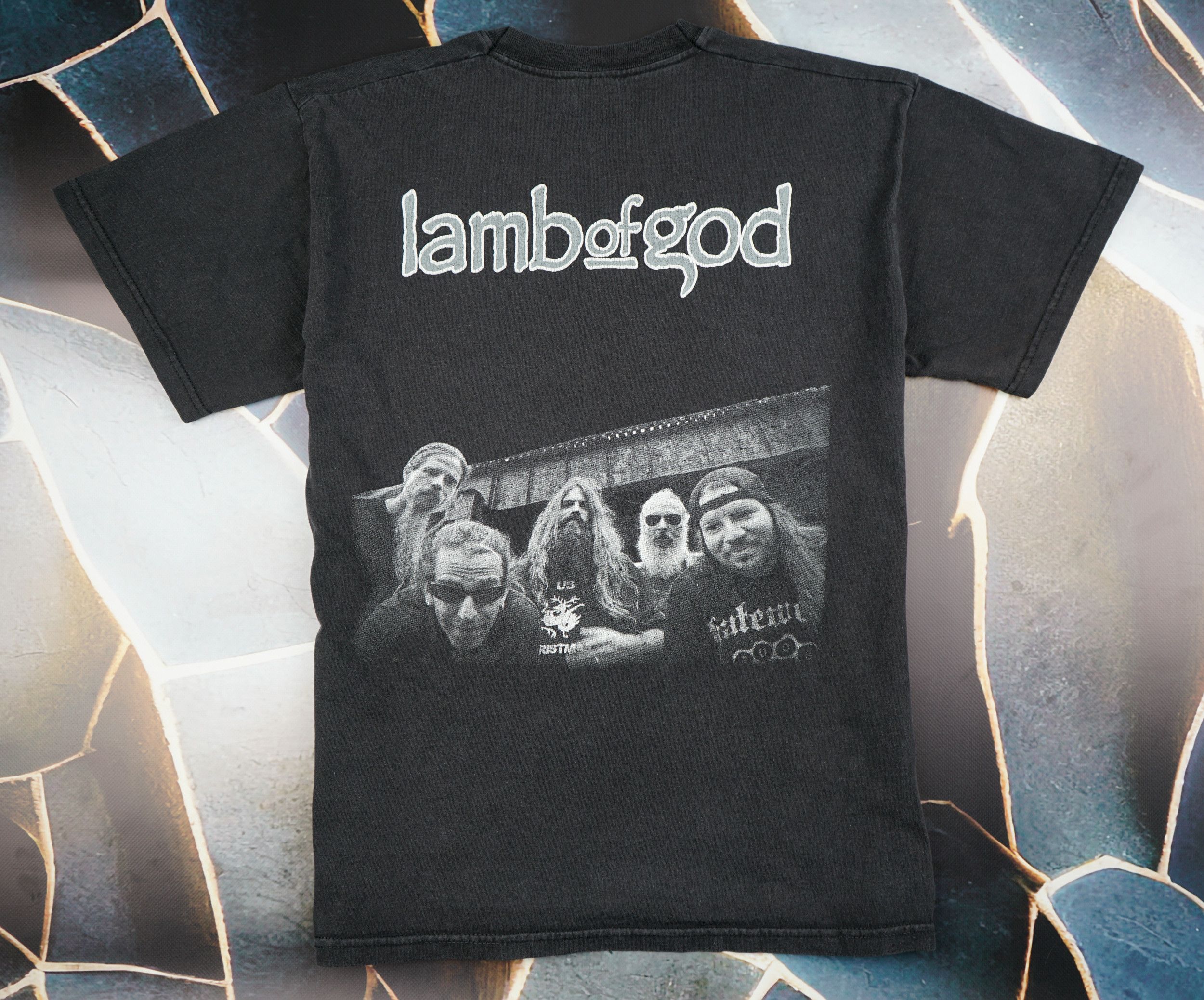 Band Tees × Vintage Vintage 2000s Lamb Of God Band T-Shirt Size US S / EU 44-46 / 1 - 5 Thumbnail