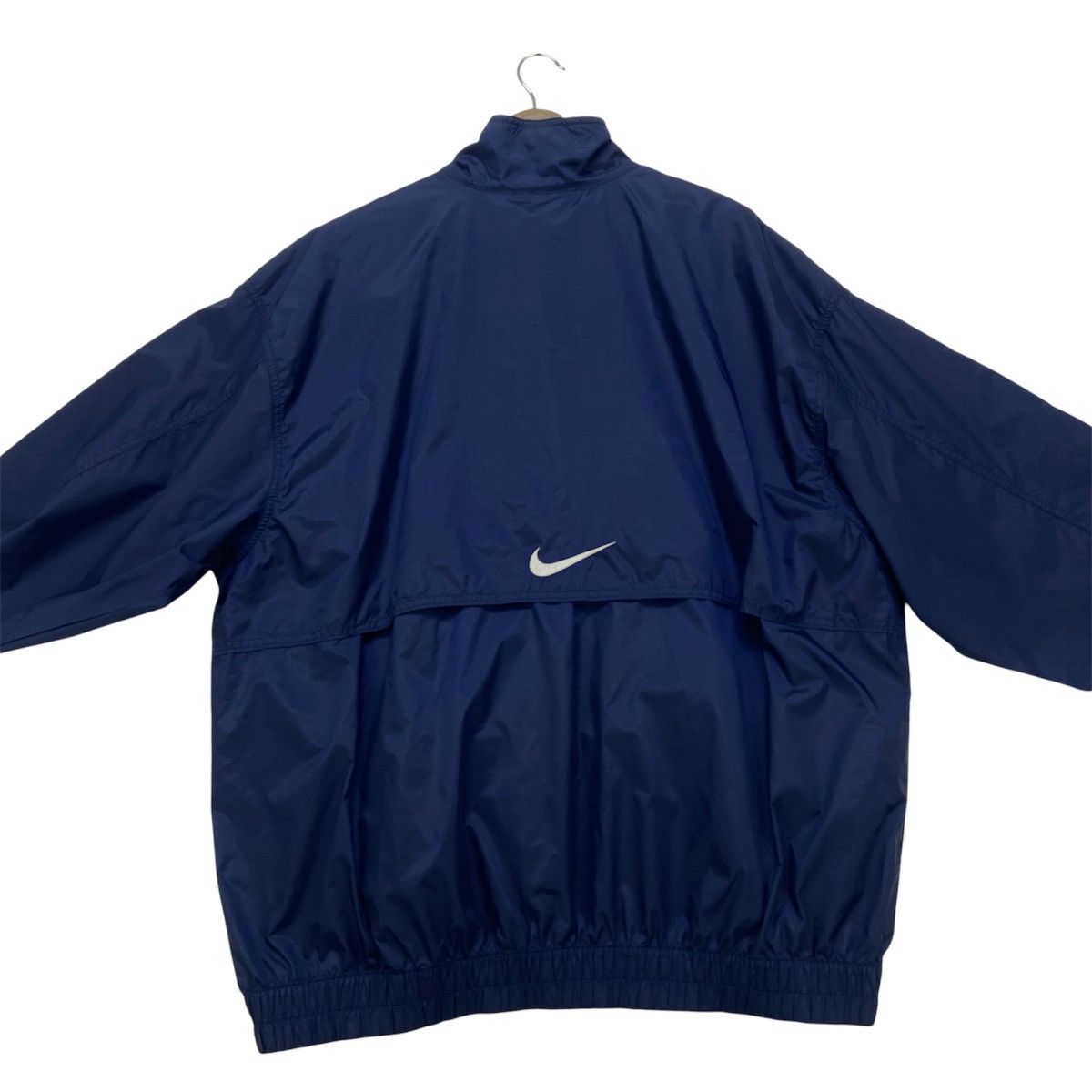 Nike Vintage Nike Swoosh Zipper Light Jacket Size US XXL / EU 58 / 5 - 3 Thumbnail
