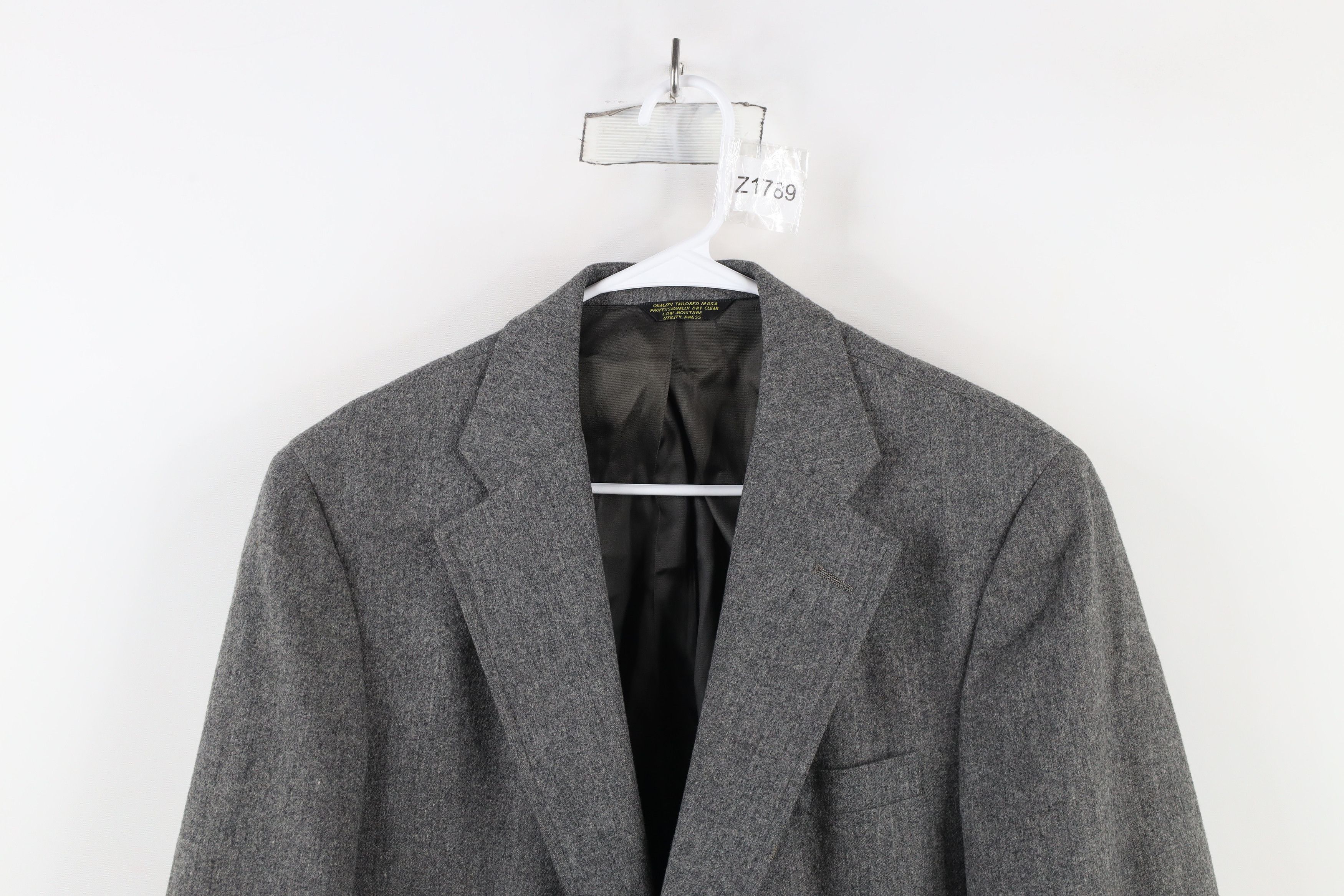 Vintage Vintage 60s 70s Palm Beach Suit Coat Blazer Jacket Gray USA Size US L / EU 52-54 / 3 - 2 Thumbnail