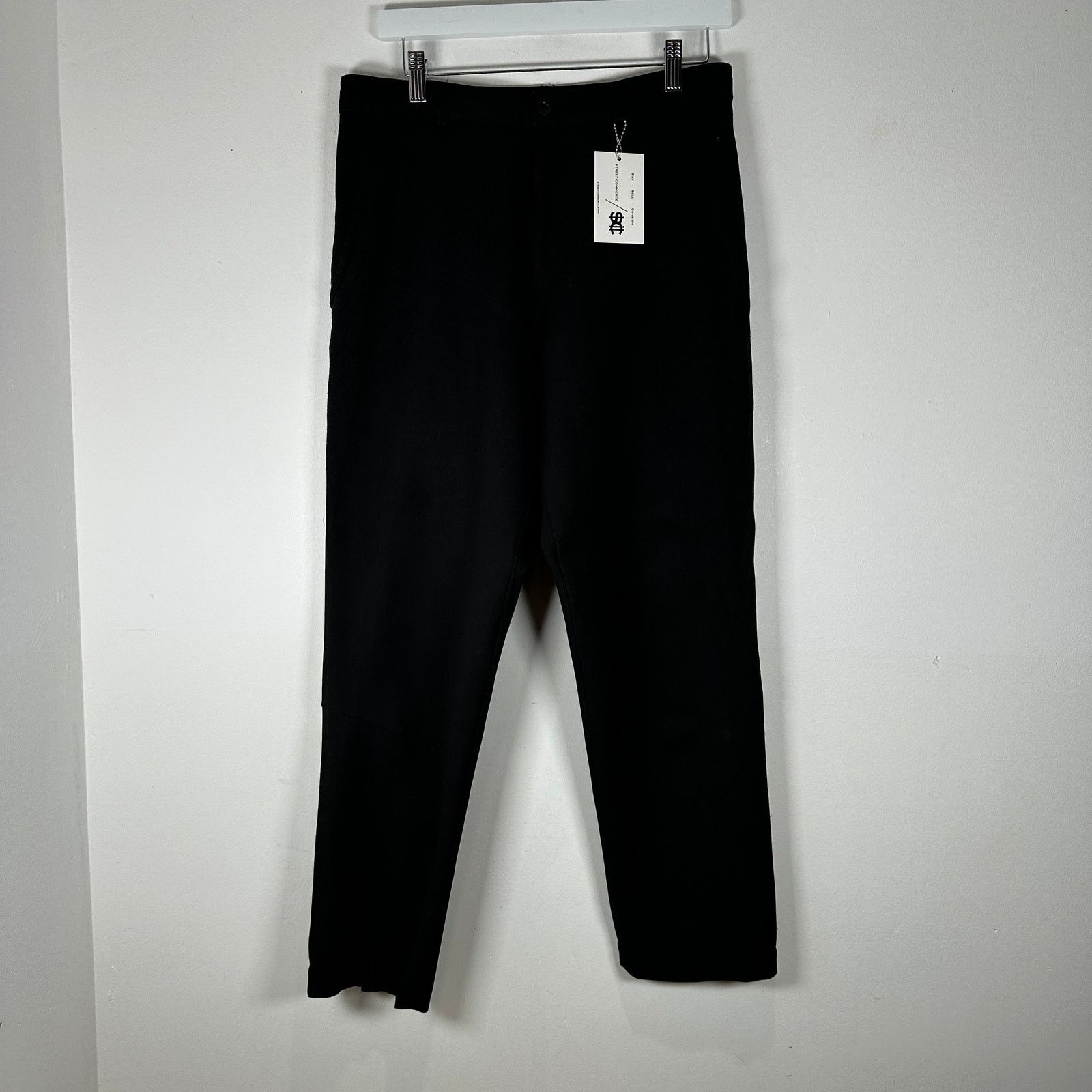 CDG by Comme des Garcons CDG Black Back Zipper Pants Size S Size US 30 / EU 46 - 1 Thumbnail