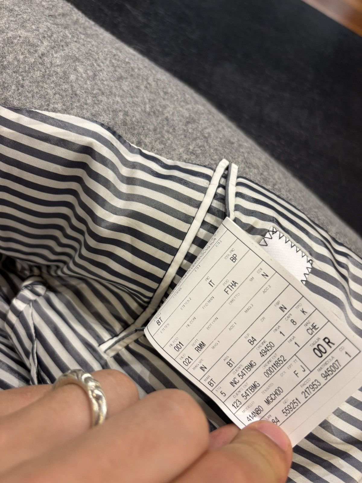 Thom Browne Thom Browne Wool Coat Size US XXS / EU 40 - 7 Thumbnail