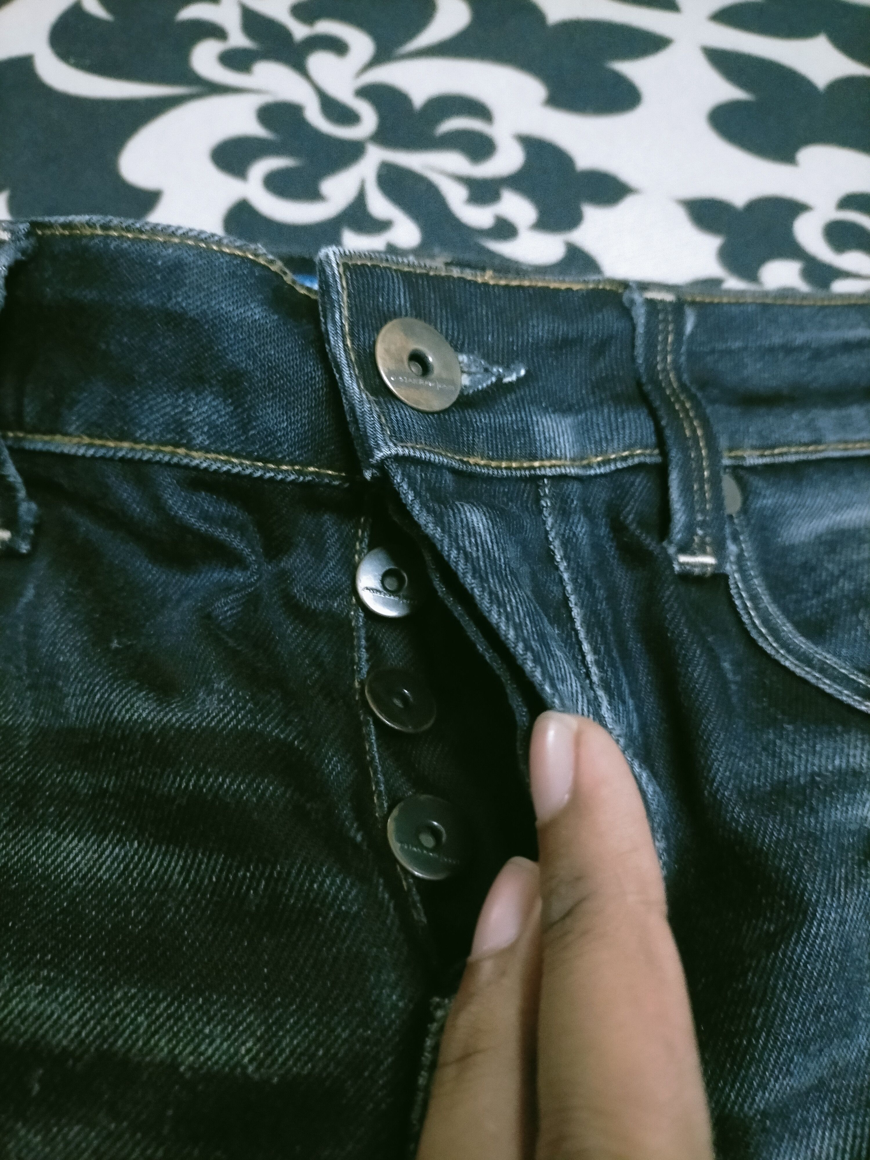 G-Star × Japanese Brand 🔥Gstar Raw Denim Mudwash Distressed Jeans Size US 31 - 13 Thumbnail