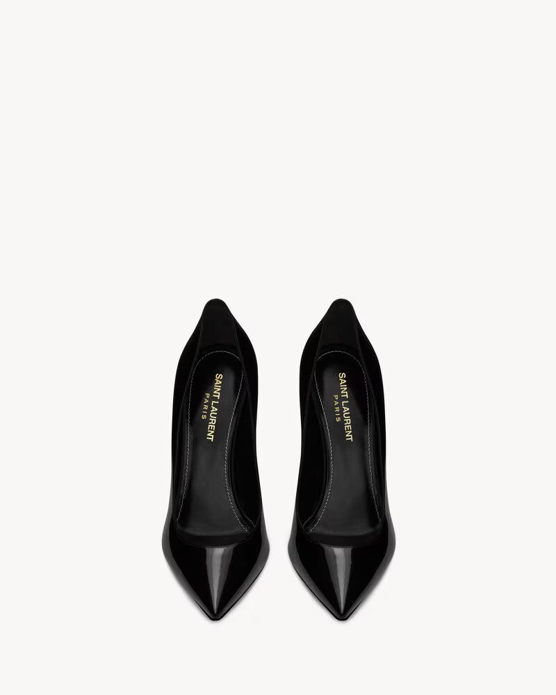 Saint Laurent Paris o1bcso1str1124 Opyum Pumps in Black Size US 6 / IT 36 - 2 Thumbnail