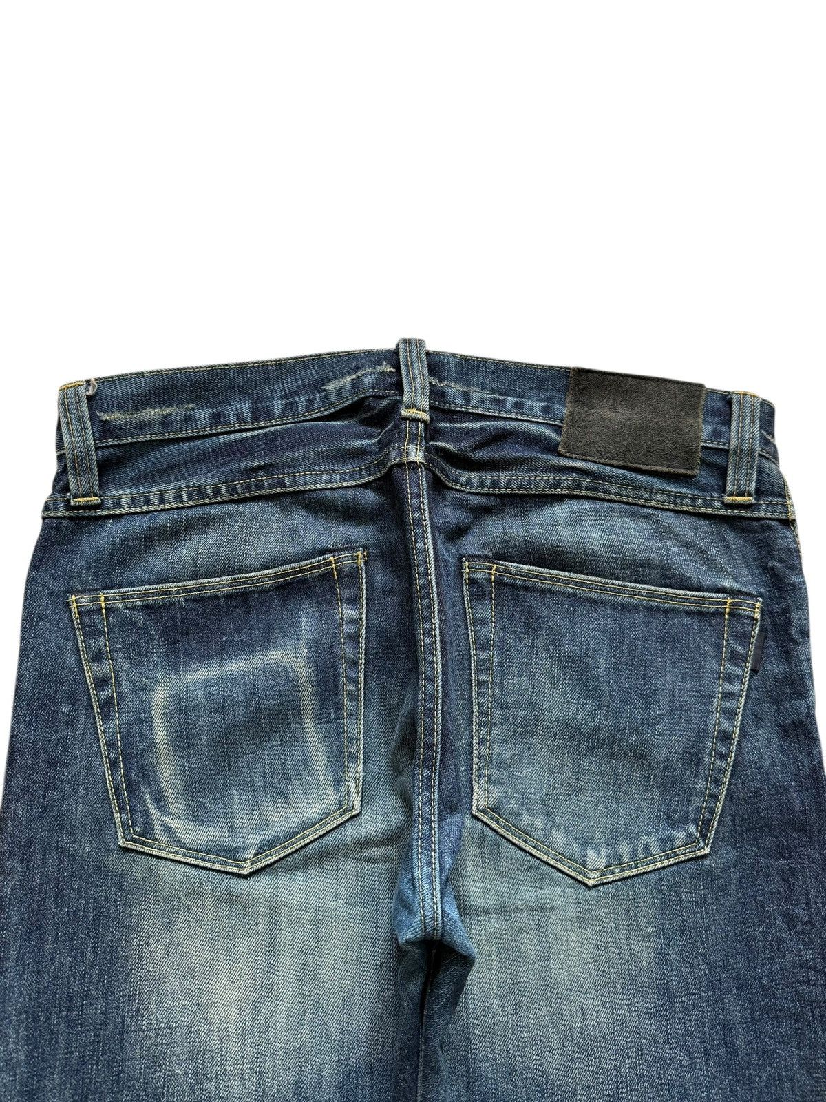 MOUSSY Vintage Azul Moussy Mud Wash Distressed Jeans Size US 32 / EU 48 - 4 Thumbnail