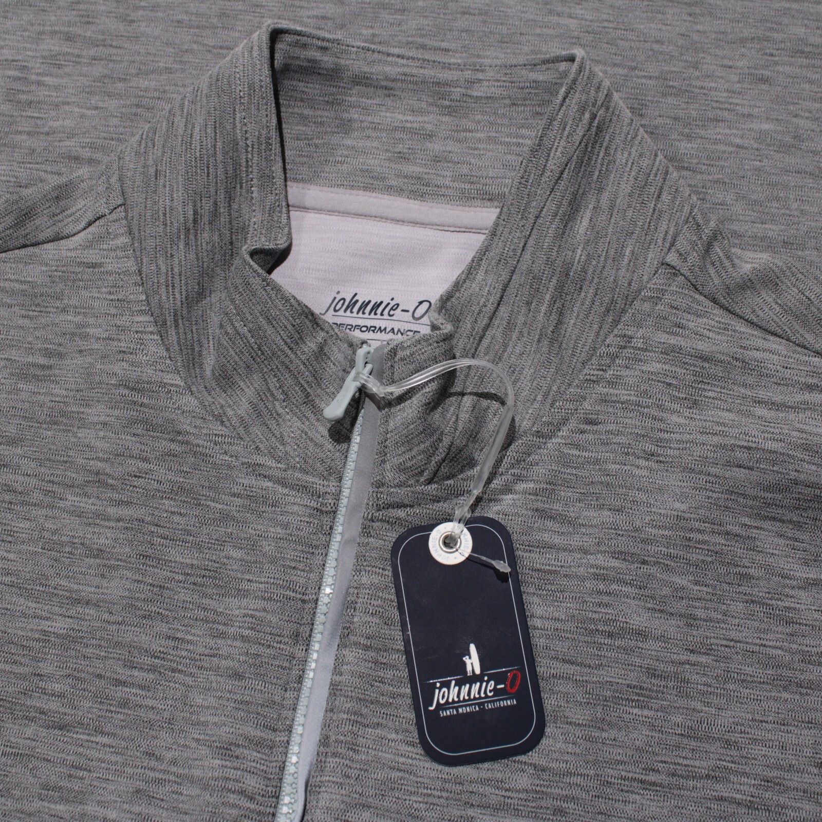 johnnie-O Vest Size M US In Gray Polyester