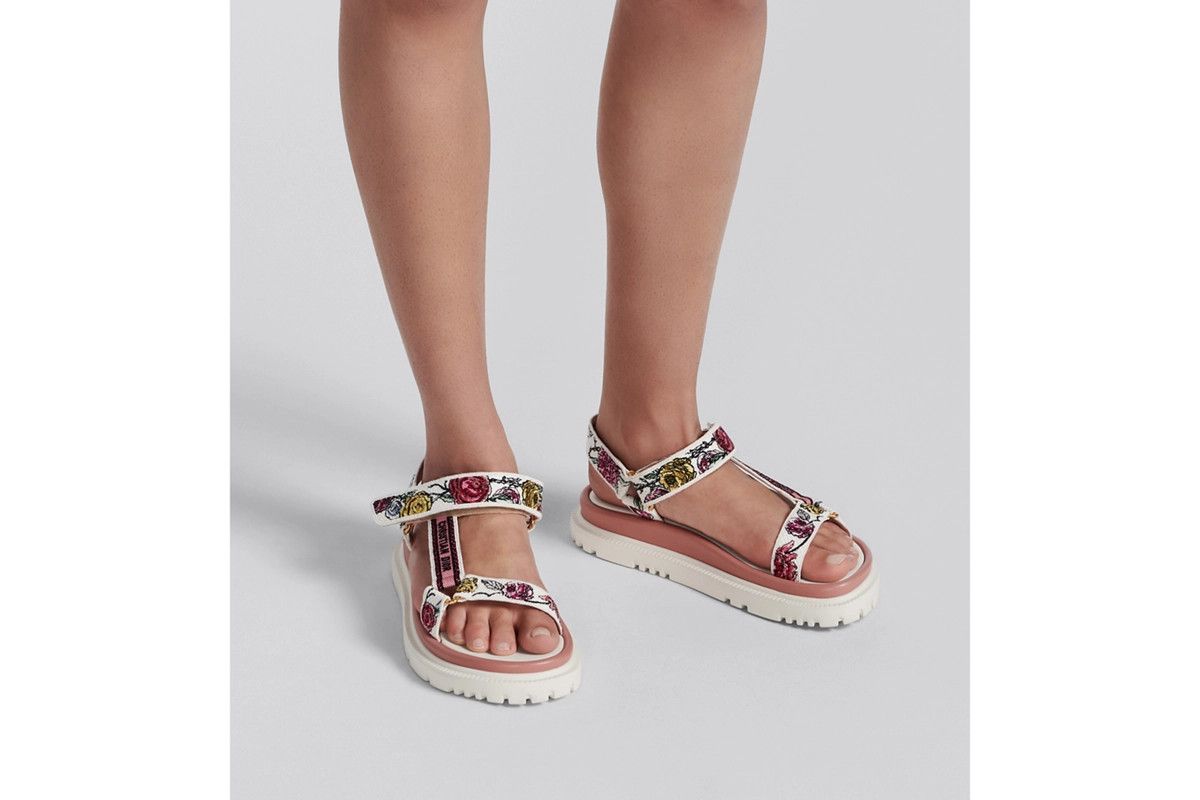 Dior o1bcso1str0225 D-Wave Sandal in Multicolor Size US 10 / IT 40 - 6 Thumbnail