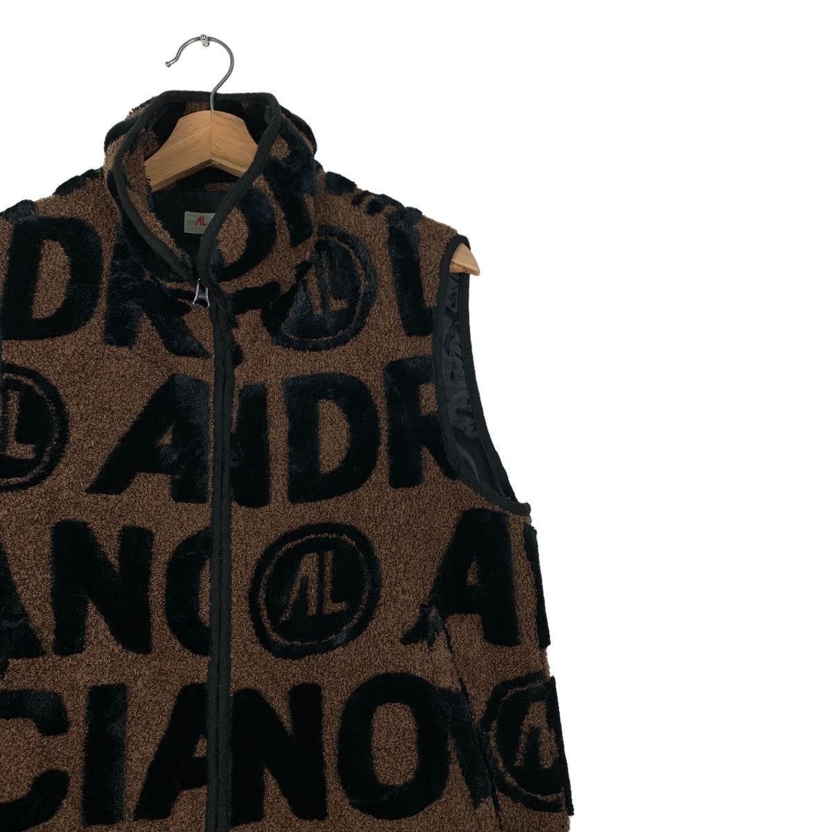 Andreluciano ANDRELUCIANO Big Logo Fleece Vest #0656-C30 Size US M / EU 48-50 / 2 - 5 Thumbnail