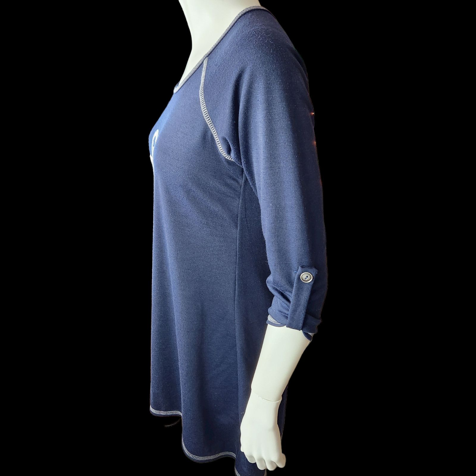 Other Lily Bleu Beach Navy Anchor Beach Cover-Up Womens M Size M / US 6-8 / IT 42-44 - 7 Thumbnail