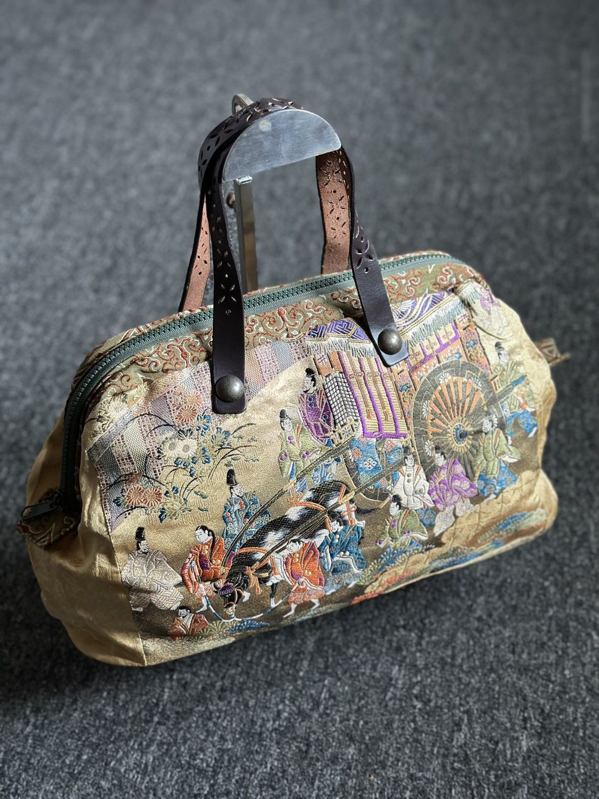 Bag × Japanese Classic Script × Sukajan Souvenir Jacket JAPANESE ...