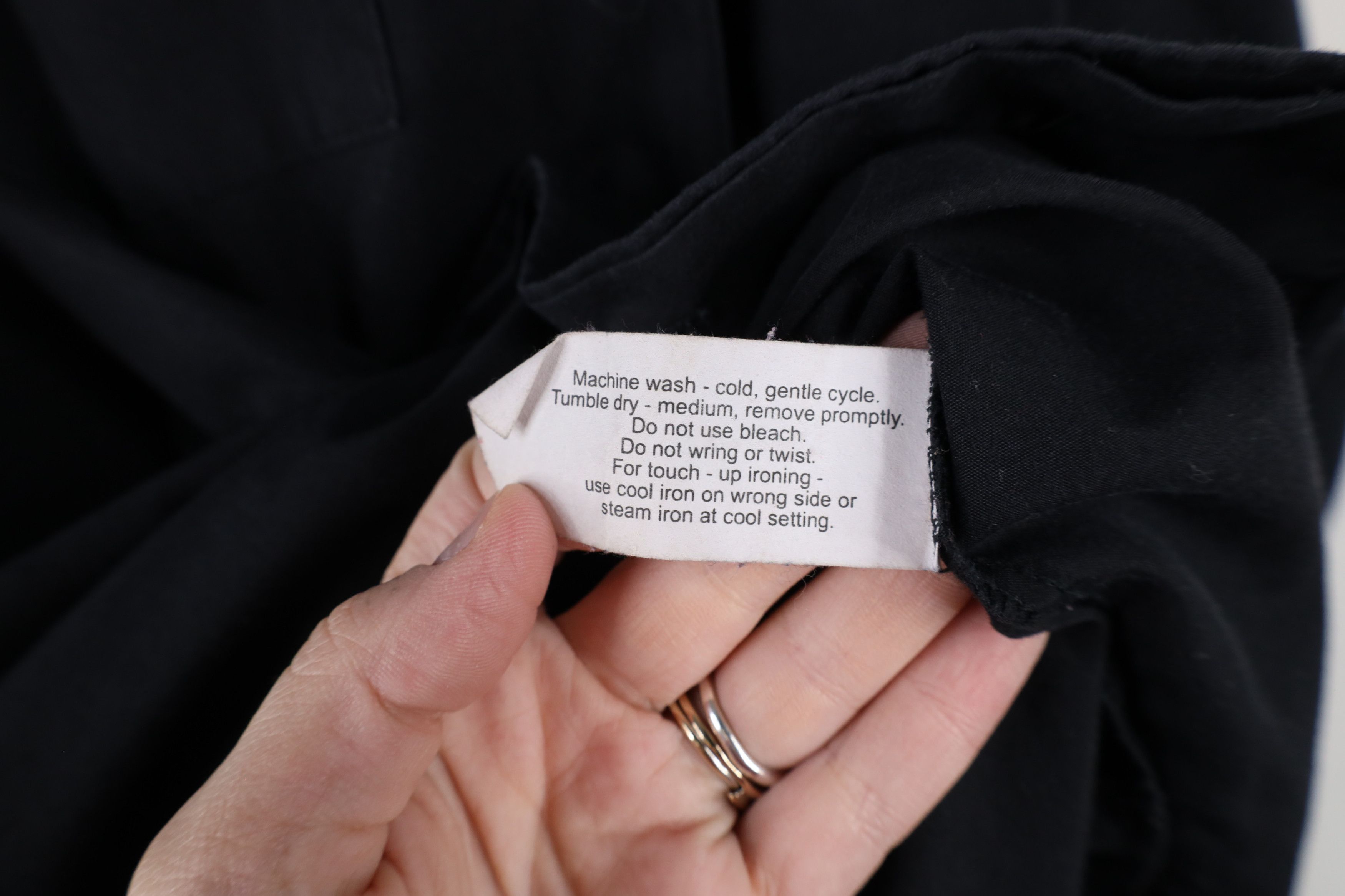 Vintage Vintage 90s Streetwear Clerical Band Collar Button Shirt USA Size US M / EU 48-50 / 2 - 8 Thumbnail