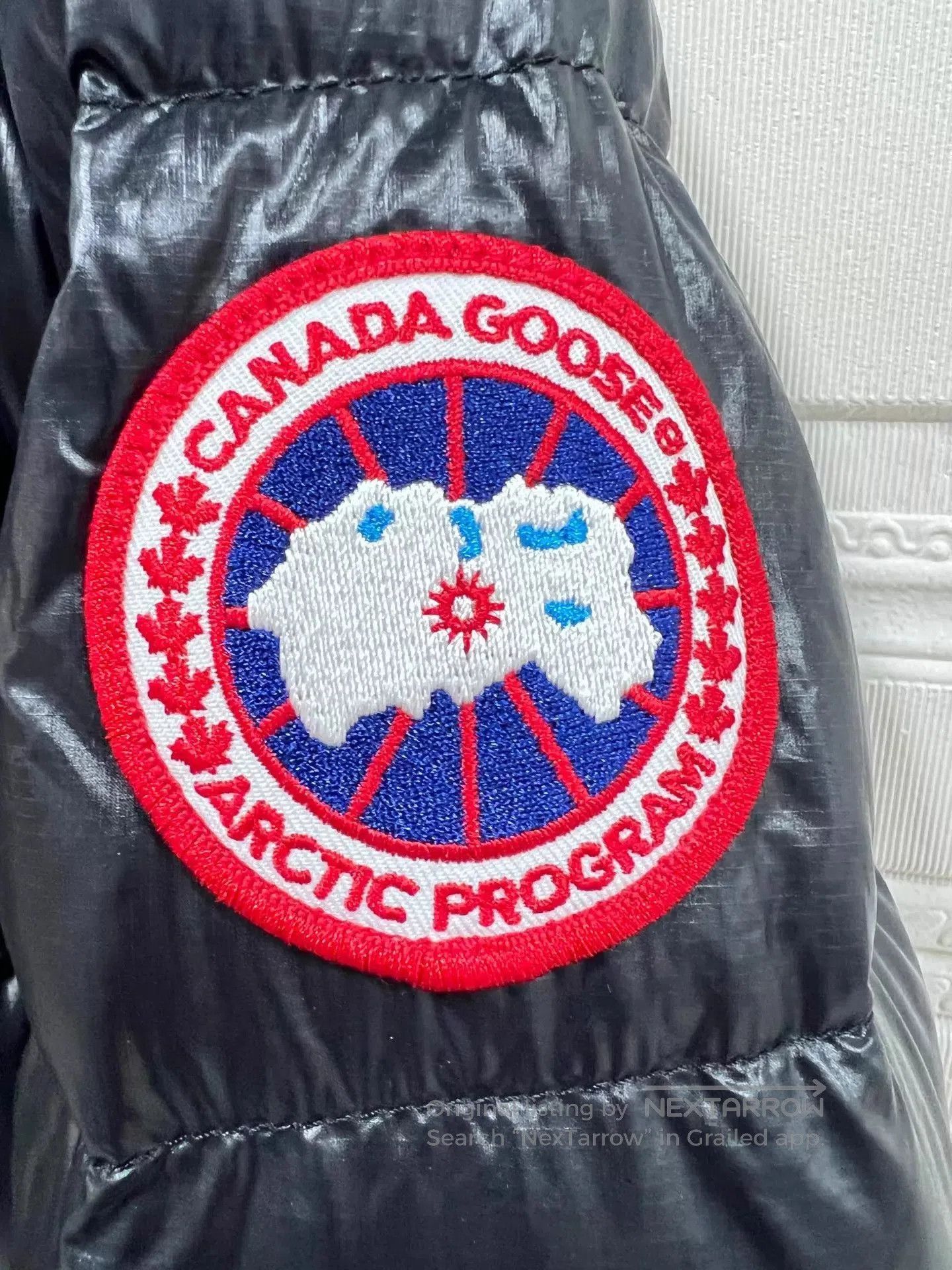 Canada Goose Black Quilted Hooded Puffer Jacket XL. Size US XL / EU 56 / 4 - 3 Thumbnail