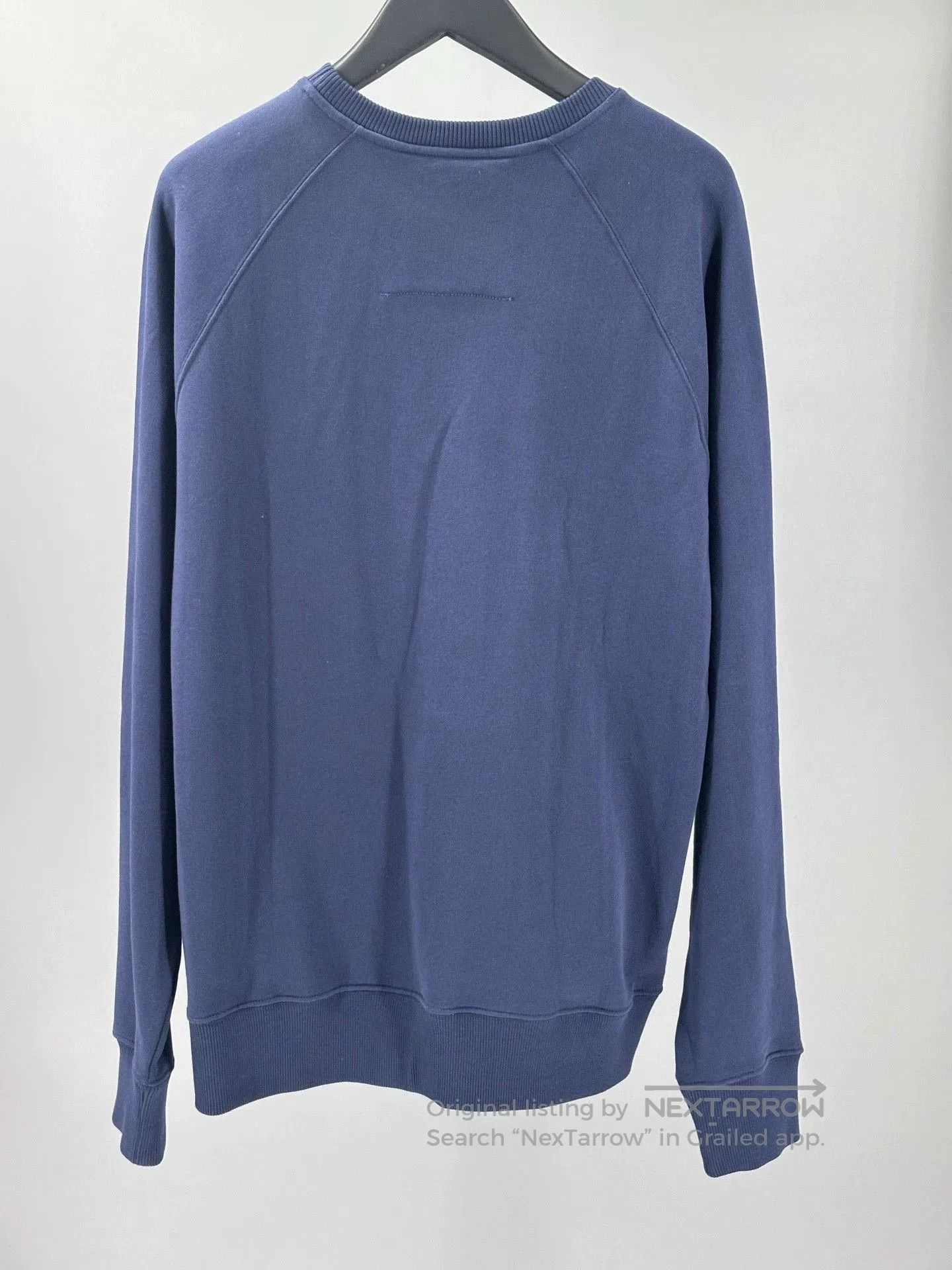 Givenchy givenchy men's blue sweatshirt with embroidery. Size US L / EU 52-54 / 3 - 3 Thumbnail