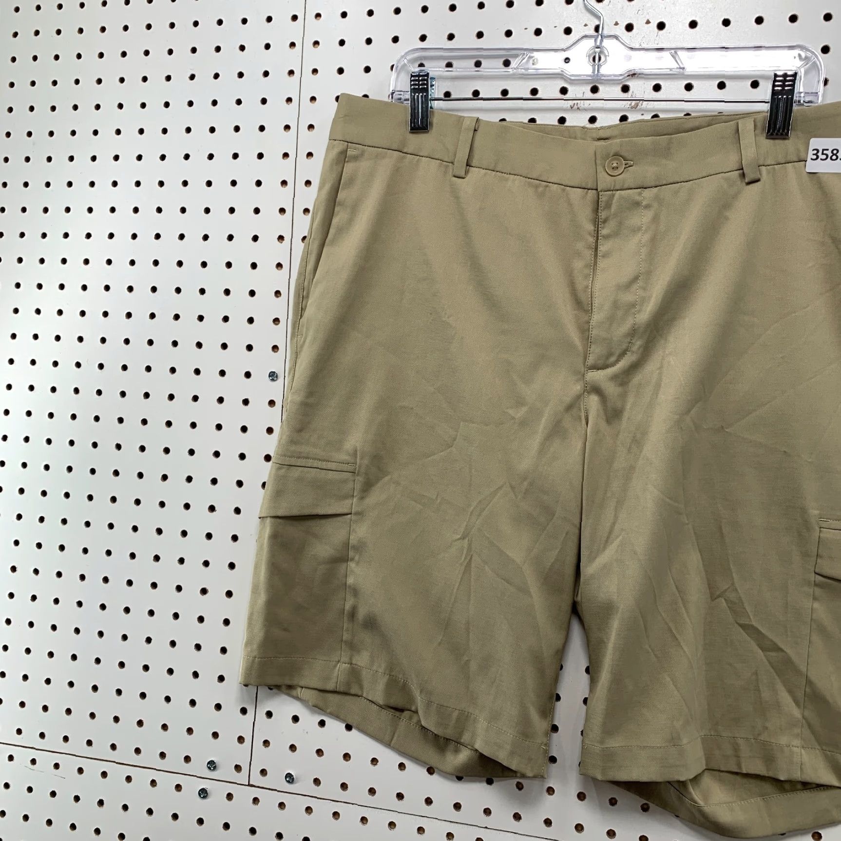 Nike VINTAGE Nike Golf Chino Shorts Mens 36 Brown Tan Dri Fit Casual Preppy 36x10.5 Size US 36 / EU 52 - 2 Thumbnail