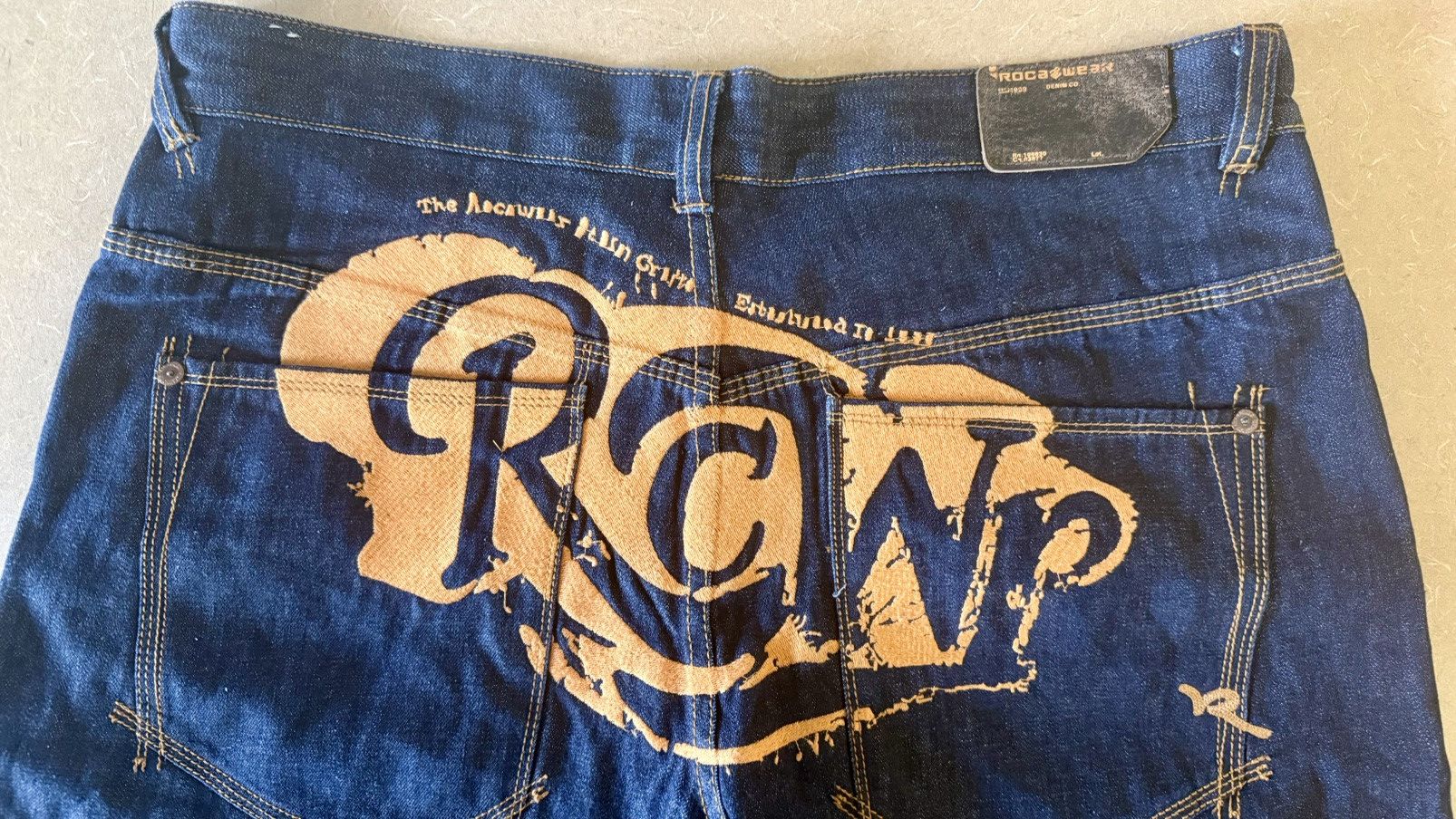 Rocawear Rocawear Navy Jorts Size US 40 / EU 56 - 3 Thumbnail