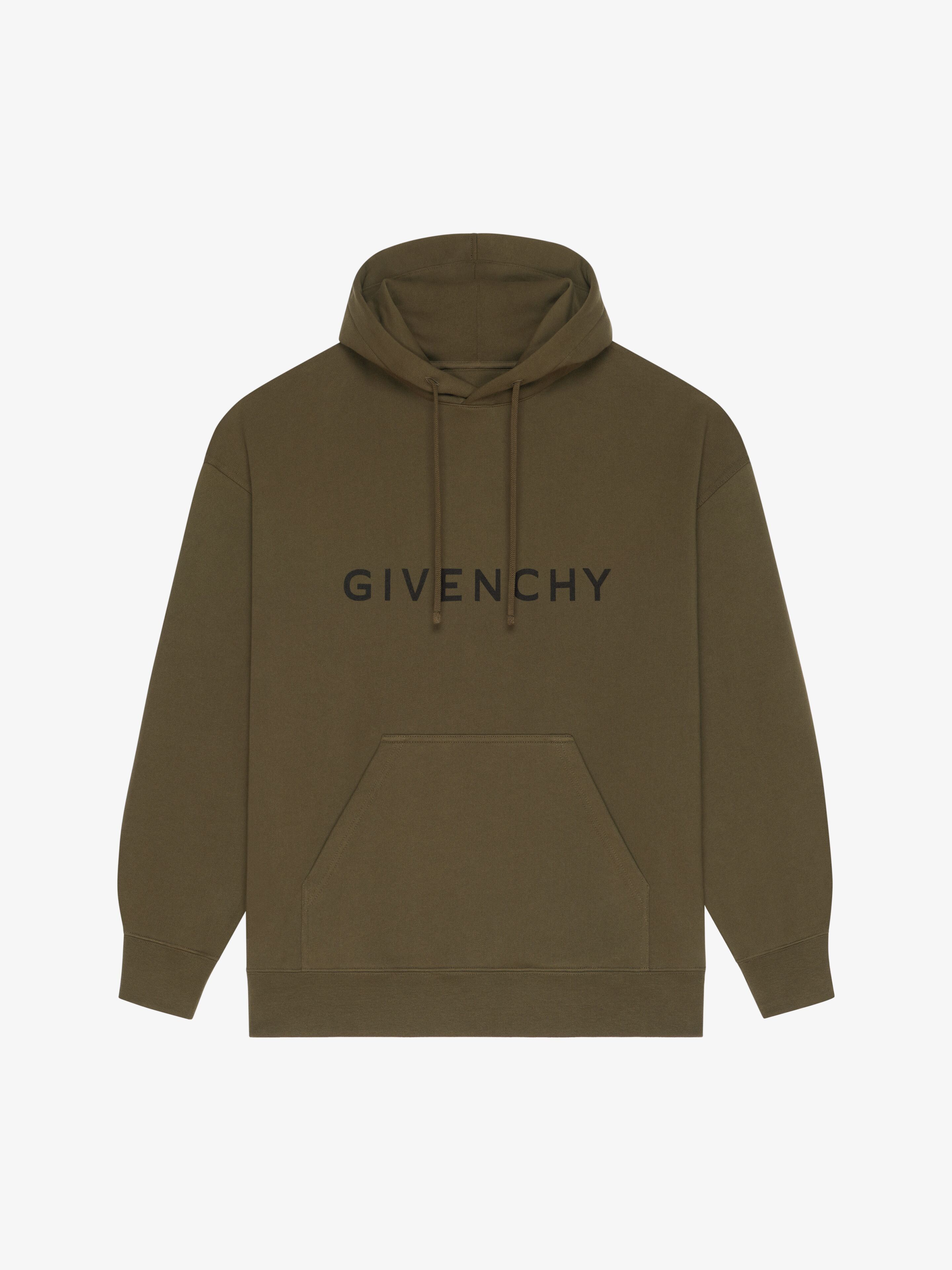 Givenchy o1w1db10326 Slim Fit Hoodie in Khaki Size US S / EU 44-46 / 1 - 1 Thumbnail