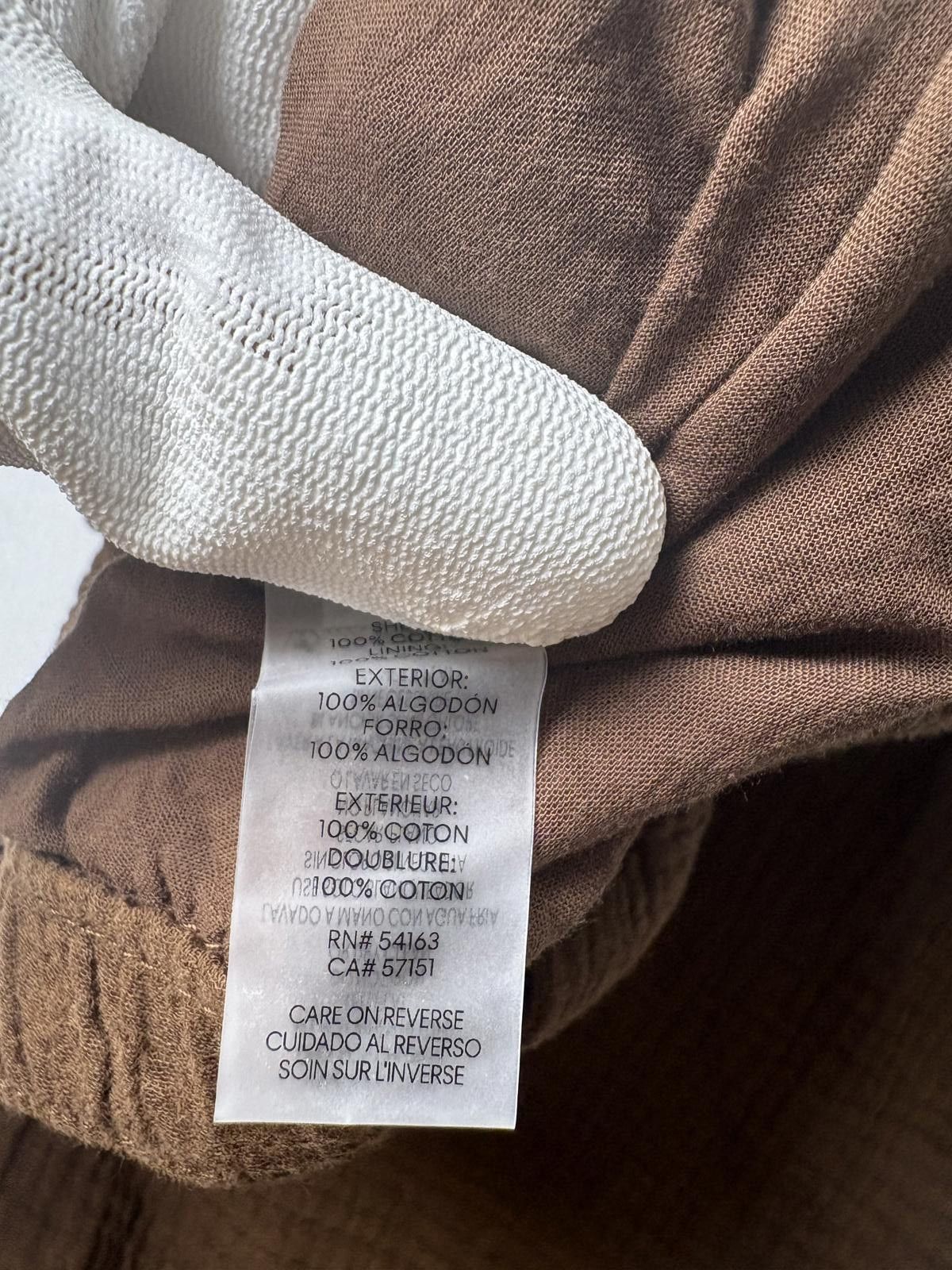 Calvin Klein Calvin Klein brown cotton pants Size 40" / US 18 - 6 Thumbnail