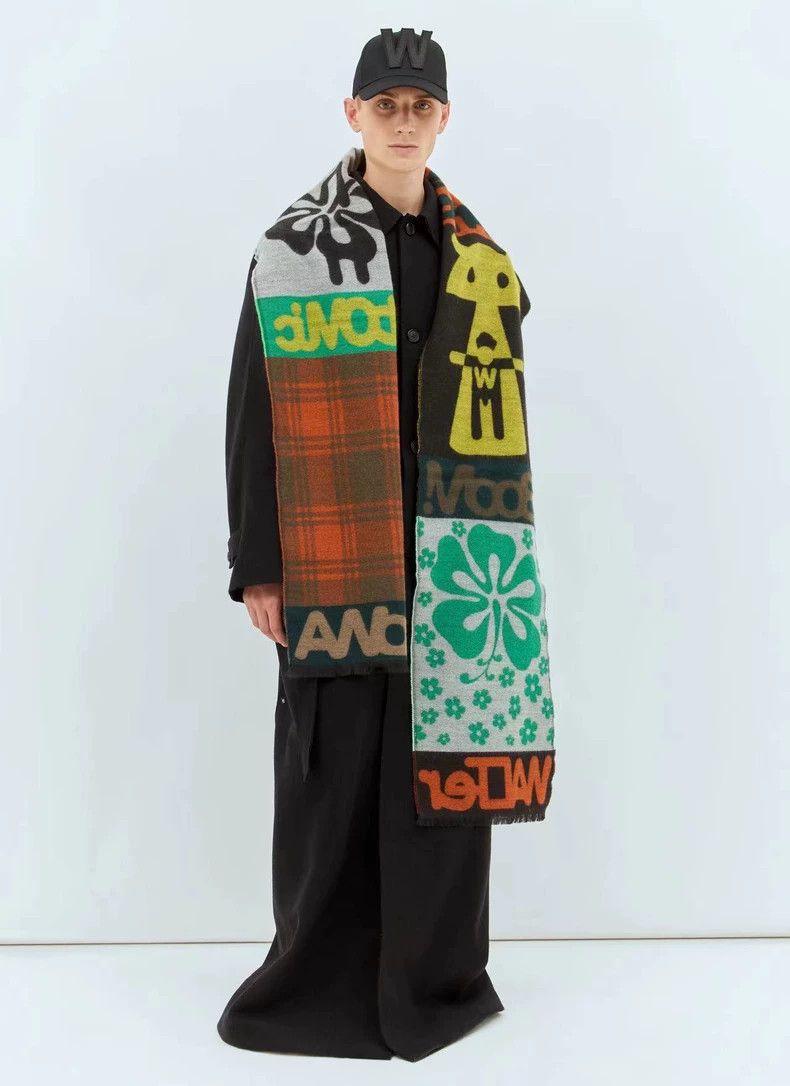 walter van beirendonck AW24 scarf