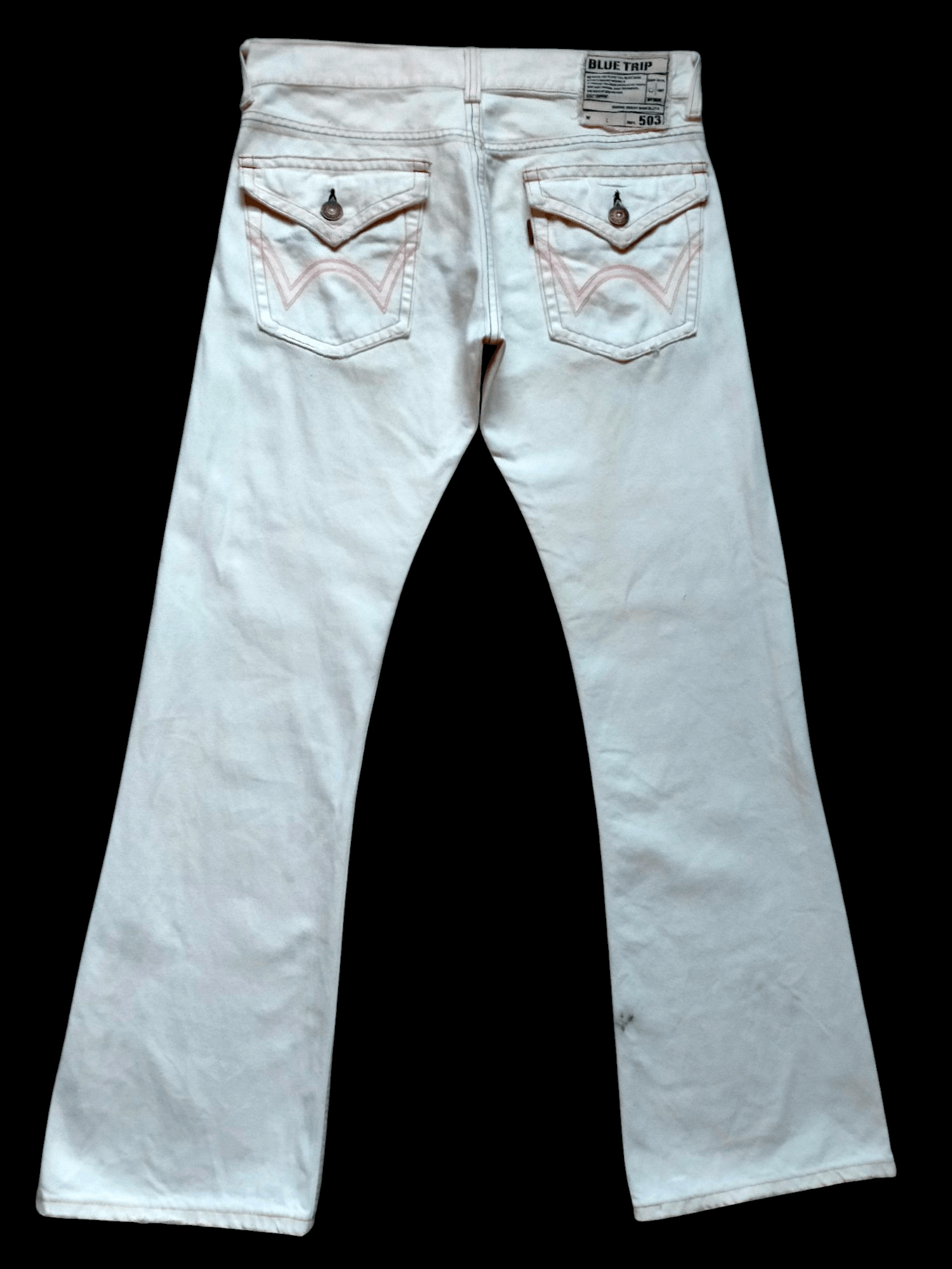 Edwin Flare Jeans 503 Blue Trip Japan Boot cut Denim Size US 34 / EU 50 - 1 Thumbnail