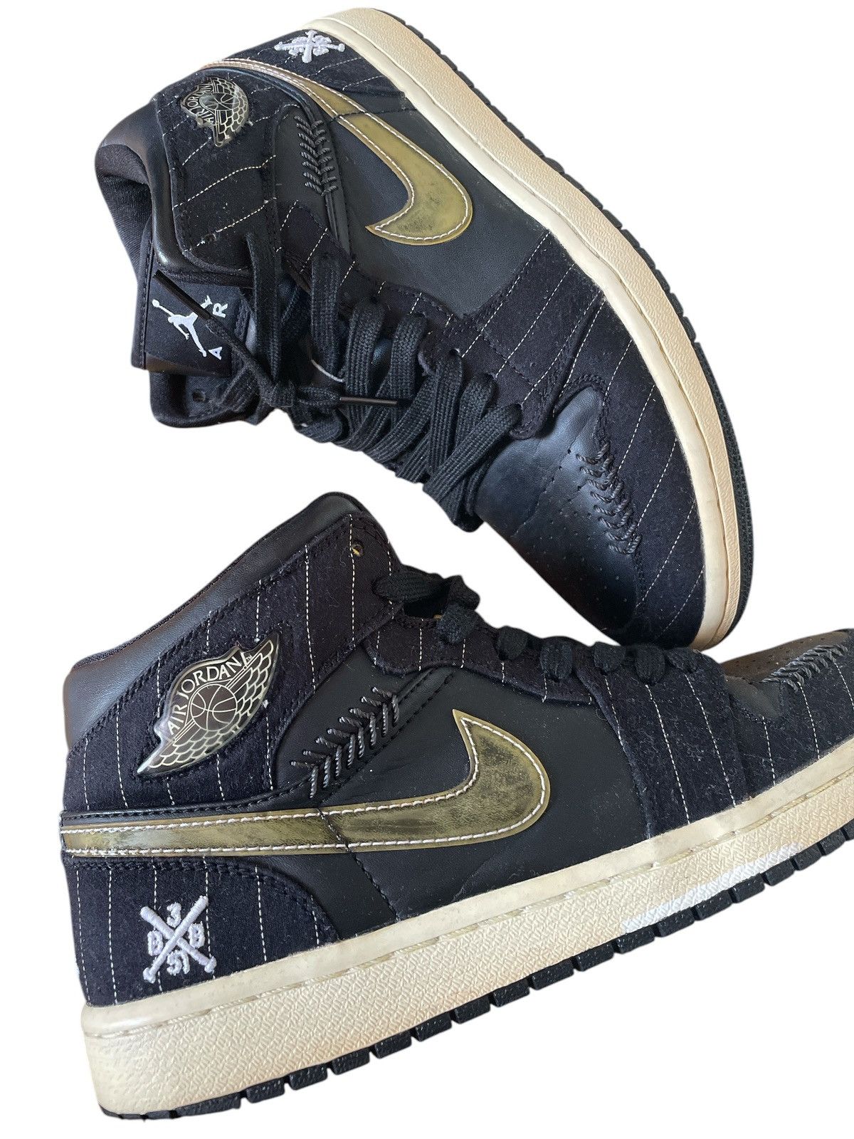 Jordan Brand × Vintage Sneakers vintage Air Jordan 1 Mid Retro 2008 Size US 9 / EU 42 - 7 Thumbnail