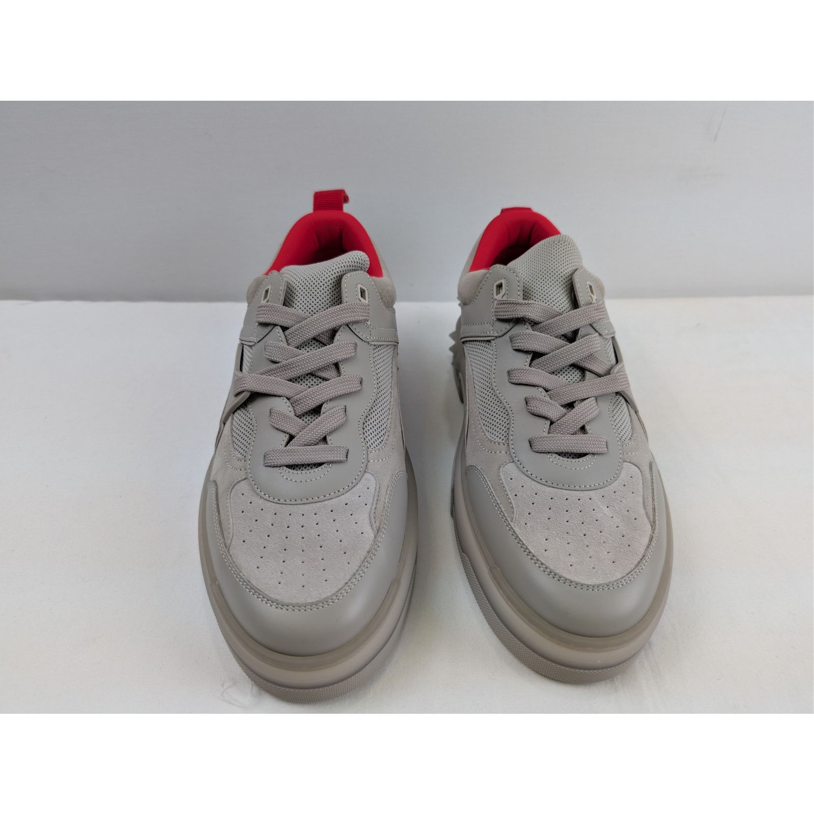 Christian Louboutin o1rshd1 Astroloubi Flat Shoe Sneakers in Grey 44 Size US 11 / EU 44 - 10 Thumbnail