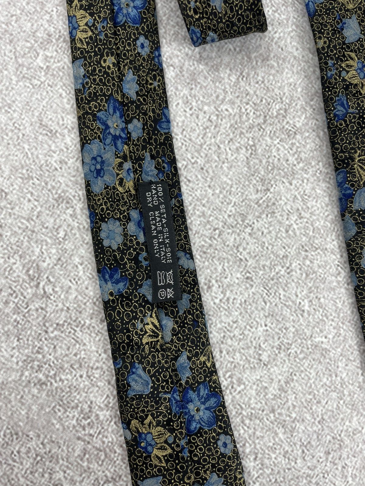Brioni Brioni Printed Flowers Silk Tie Size ONE SIZE - 4 Thumbnail