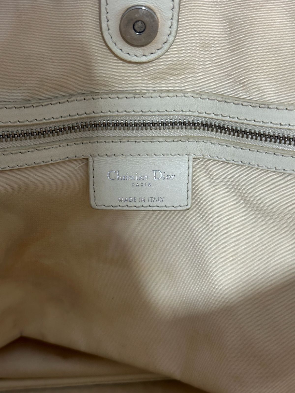 Christian Dior Monsieur CHRISTIAN DIOR PANERA TOTE BAG BEIGE. Size ONE SIZE - 3 Thumbnail