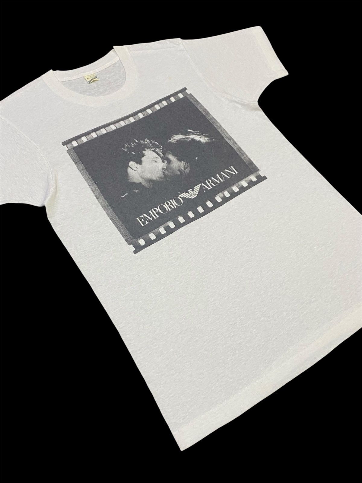 Vintage Rare🔥Vintage Emporio Armani Bruce Weber Photo Tee Size US L / EU 52-54 / 3 - 14 Thumbnail