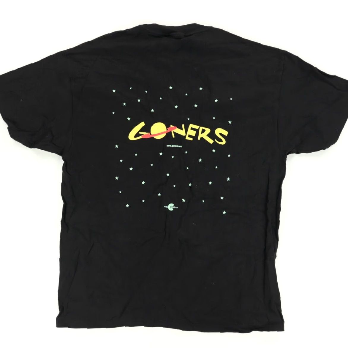Hanes VTG Hanes Goners Novel Aliens Glow in the Dark Solid T-Shirt Black Men's XL Size US XL / EU 56 / 4 - 4 Thumbnail