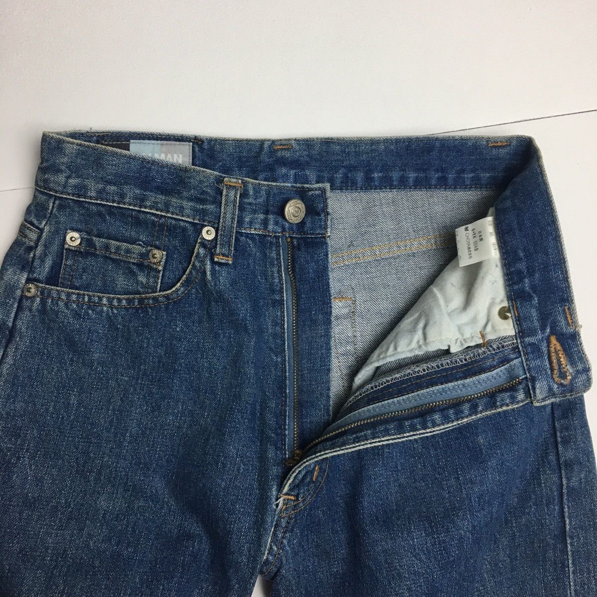 Kansai Yamamoto Kansai Man Selvedge Baggy Jeans Size US 26 / EU 42 - 8 Thumbnail
