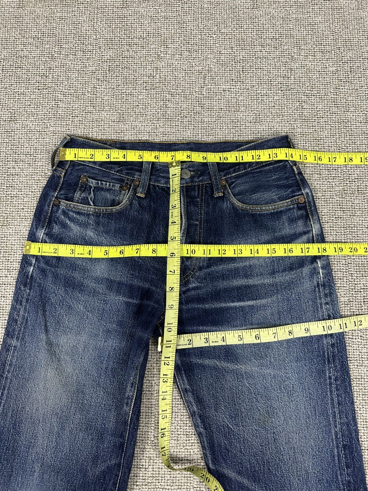 Studio D'Artisan High End Studio D’Artisan Selvedge Japan Denim 29x29 D749 Size US 29 - 9 Thumbnail
