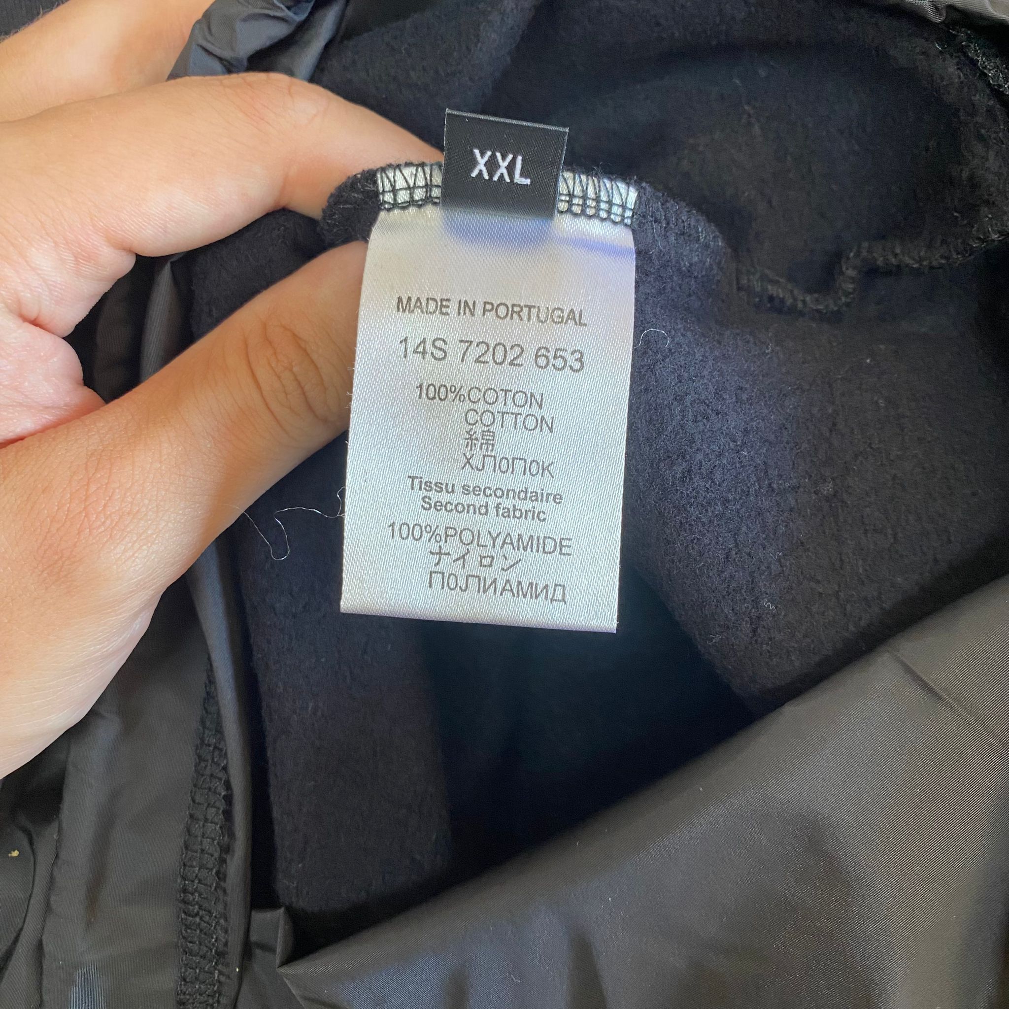Givenchy Black Nylon Hem Tank top Size US XXL / EU 58 / 5 - 2 Thumbnail